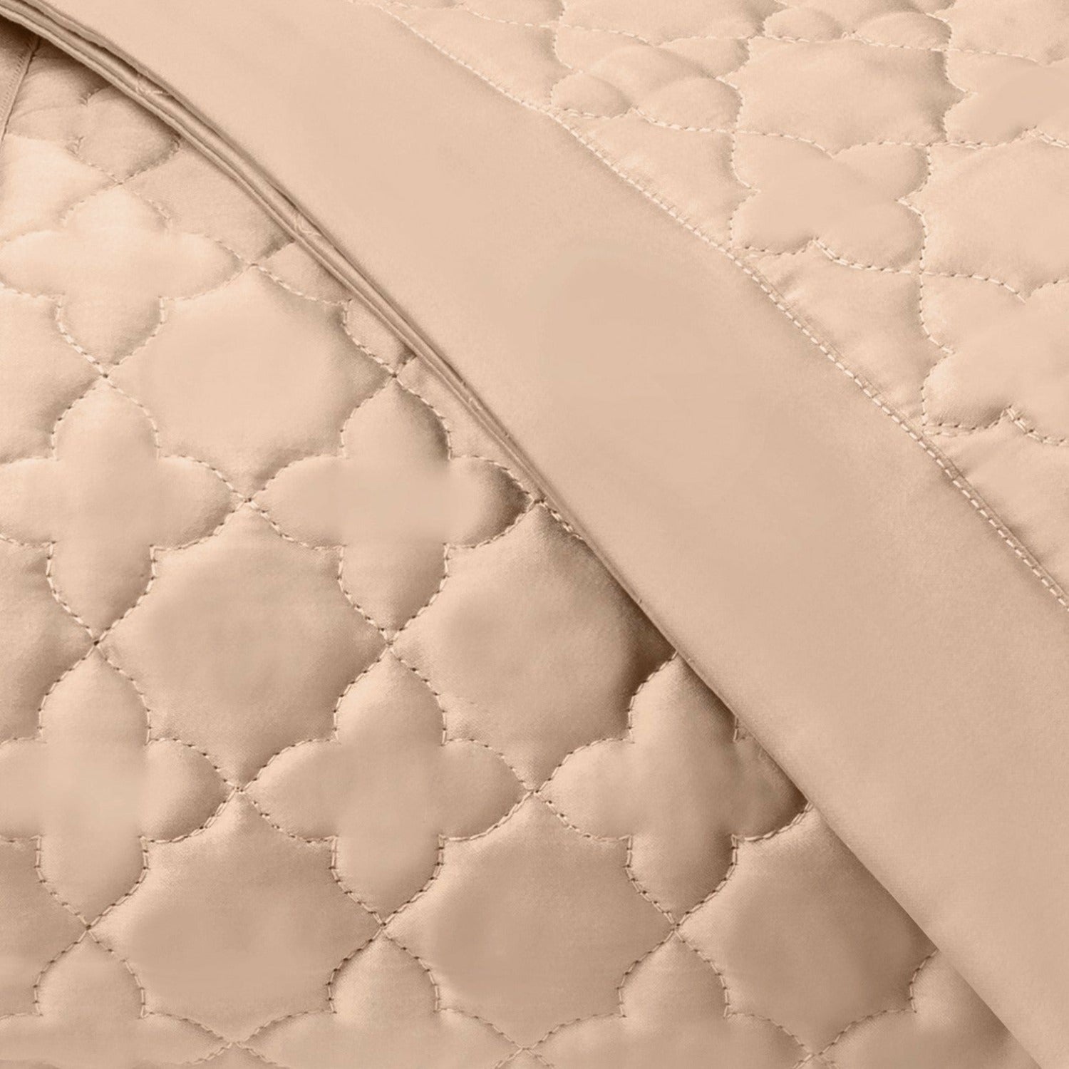 Home Treasures Clover Quilted Bedding Blush Fine Linens