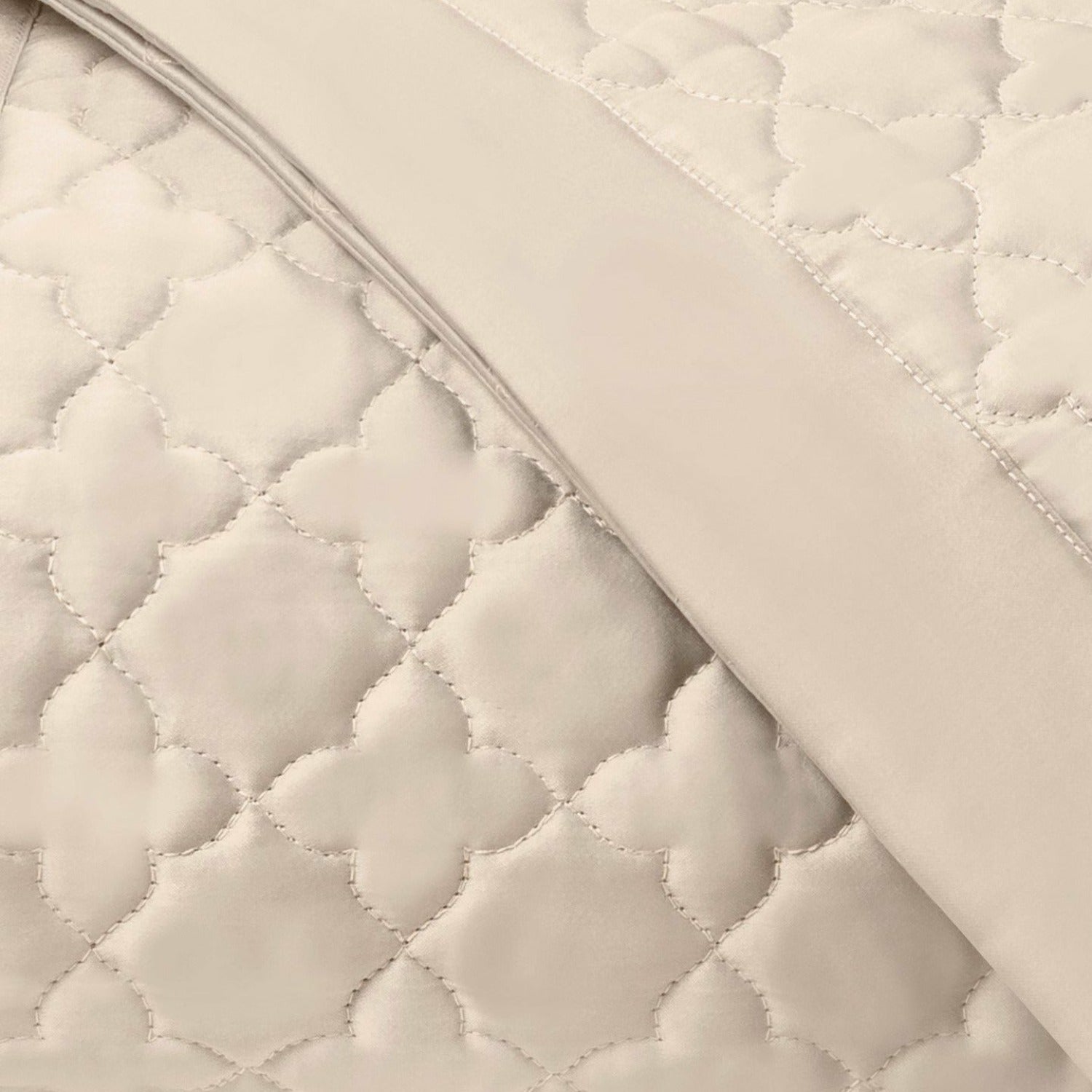Home Treasures Clover Quilted Bedding Caramel Fine Linens