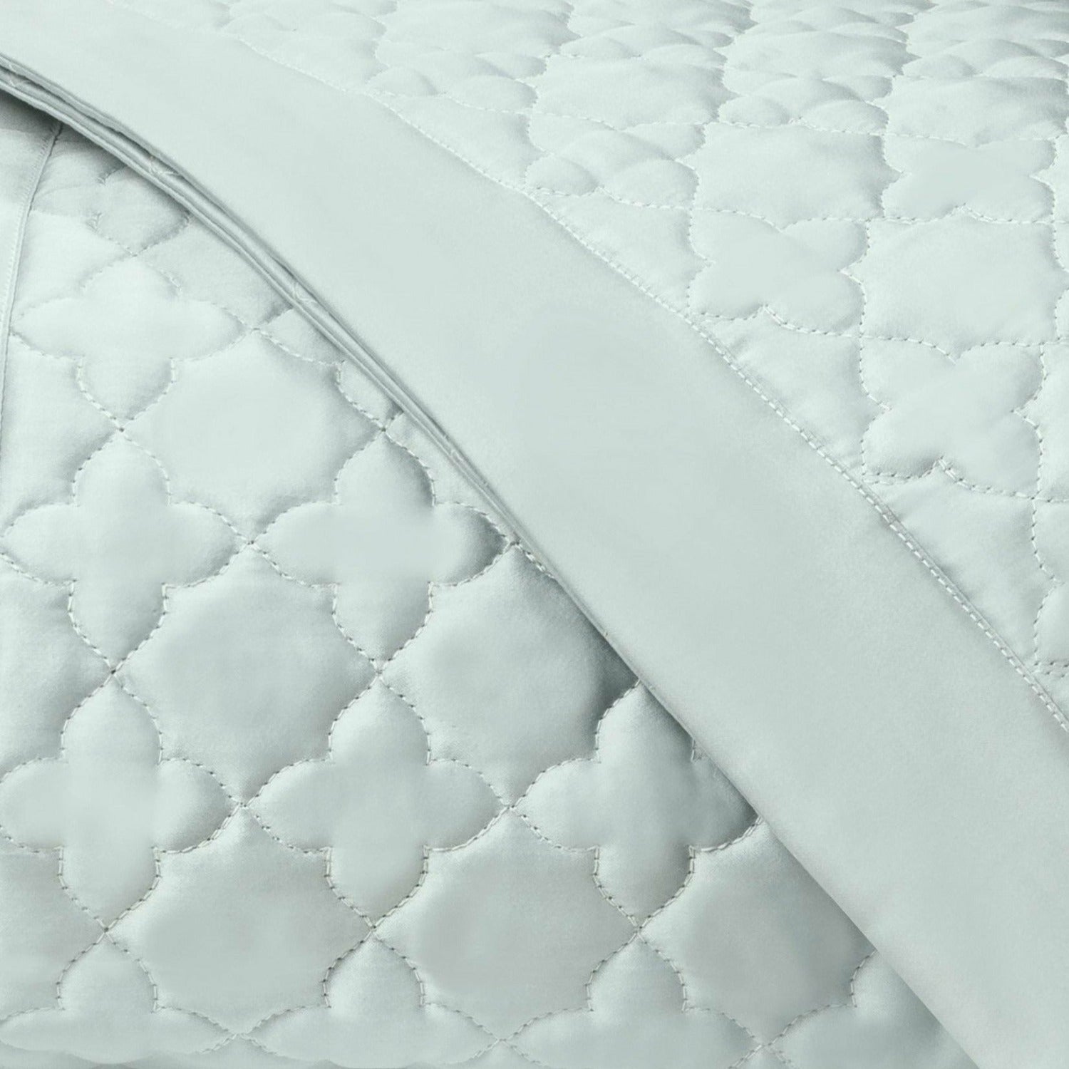 Home Treasures Clover Quilted Bedding Eucalipto Fine Linens