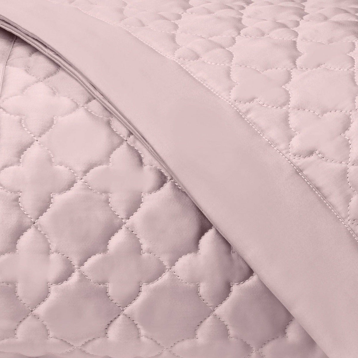 Home Treasures Clover Quilted Bedding Swatch Incenso Lavender Fine Linens