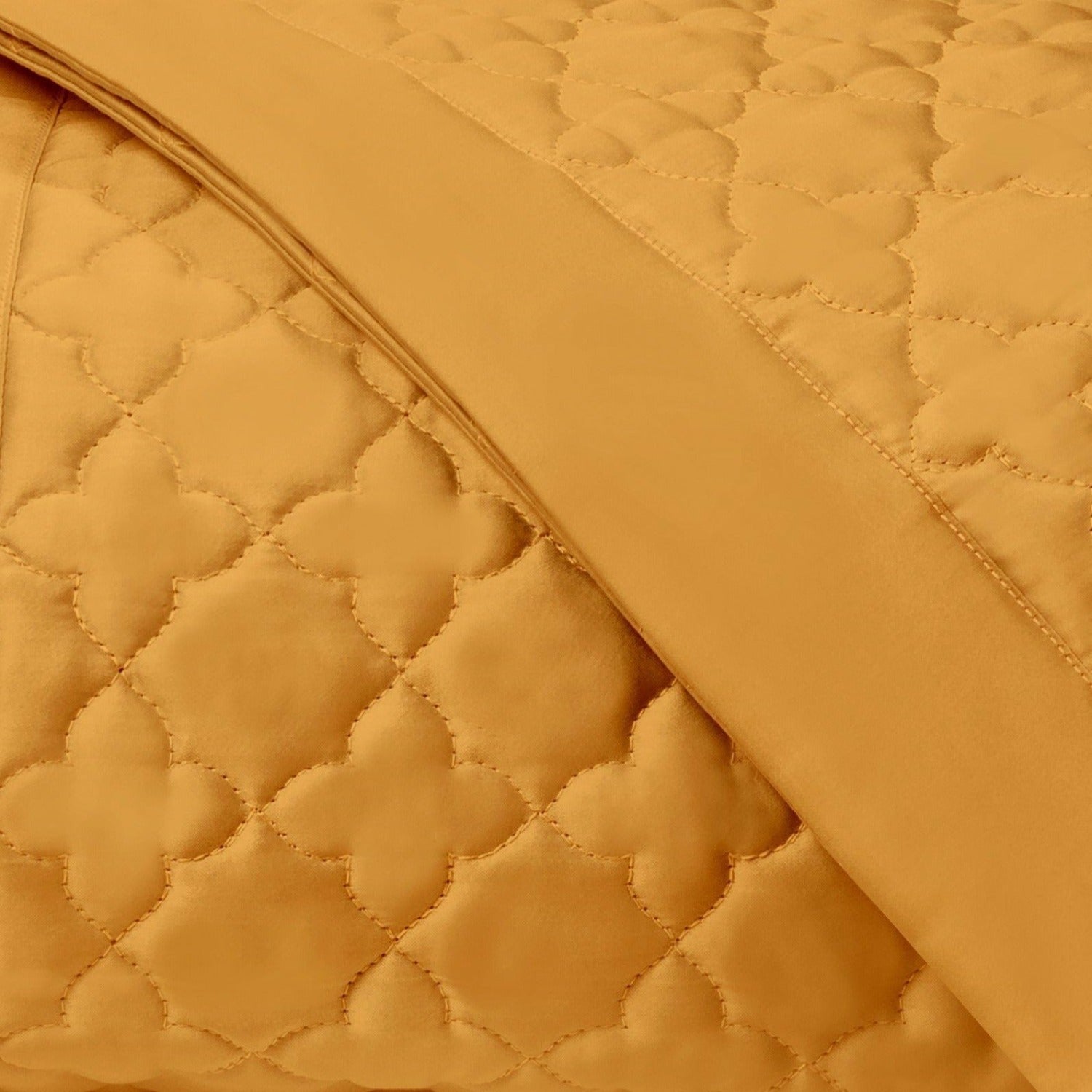 Home Treasures Clover Quilted Bedding Marigold Fine Linens