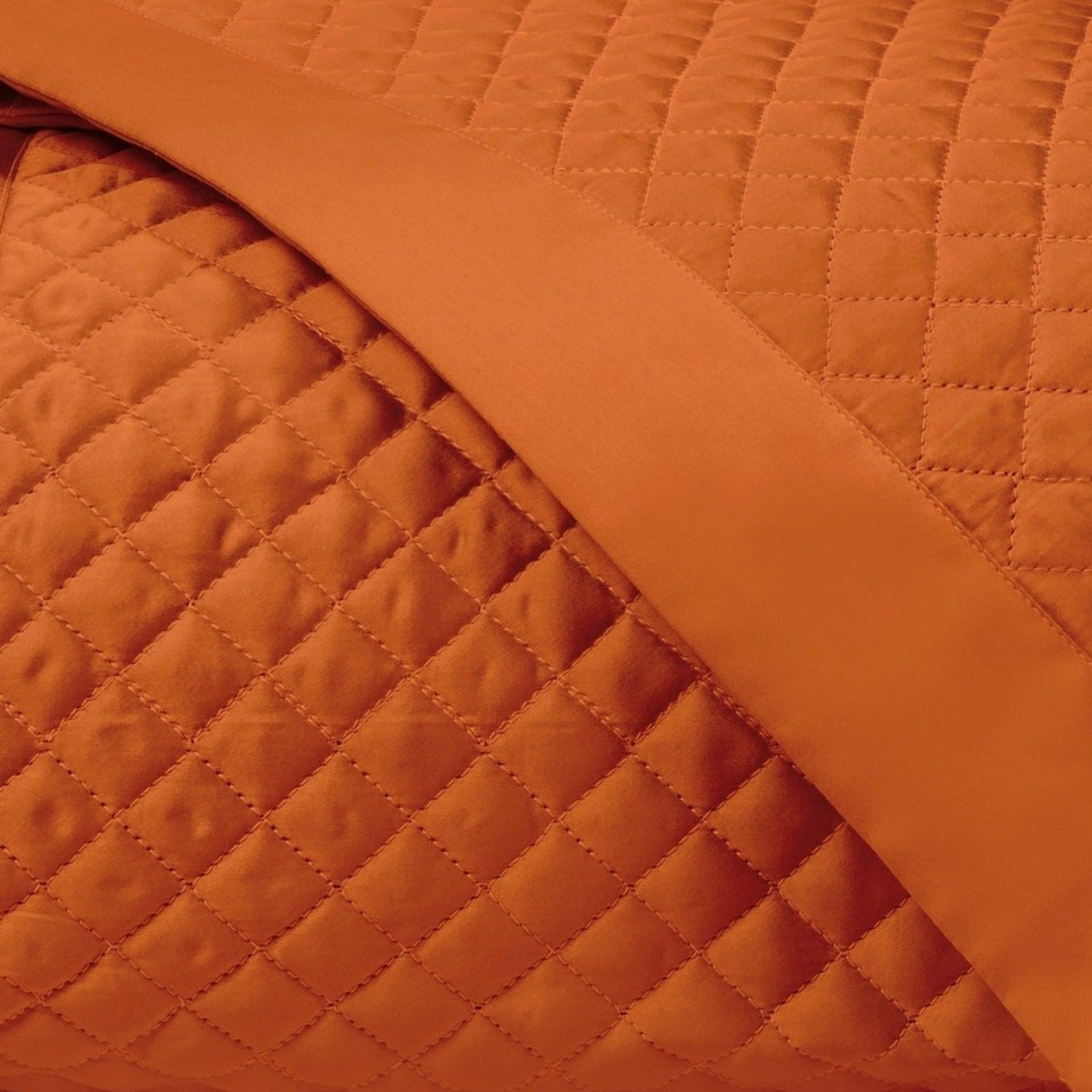 Home Treasures Diamond Pattern Quilted Bedding Clementine Fine Linens