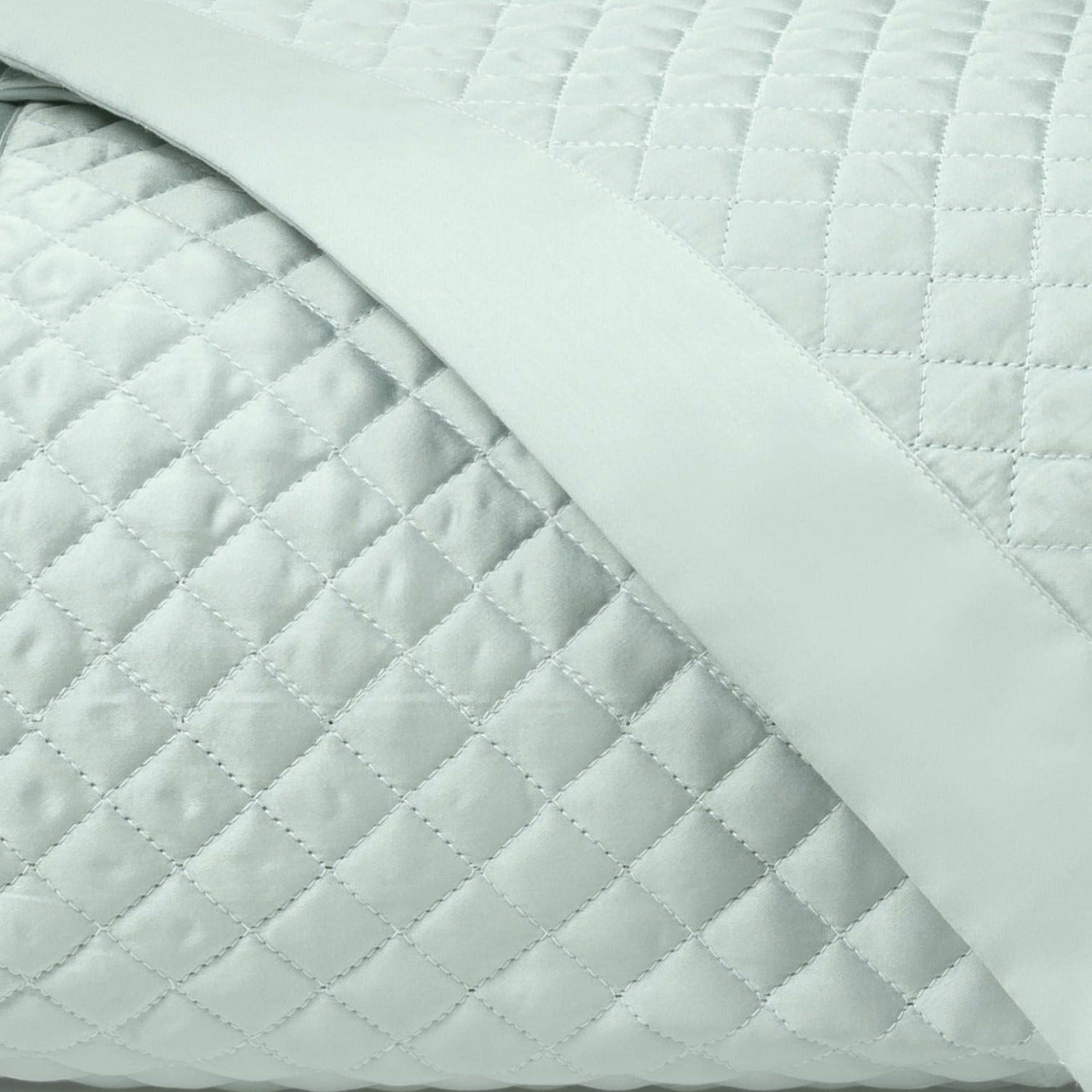 Home Treasures Diamond Pattern Quilted Bedding Eucalipto Fine Linens