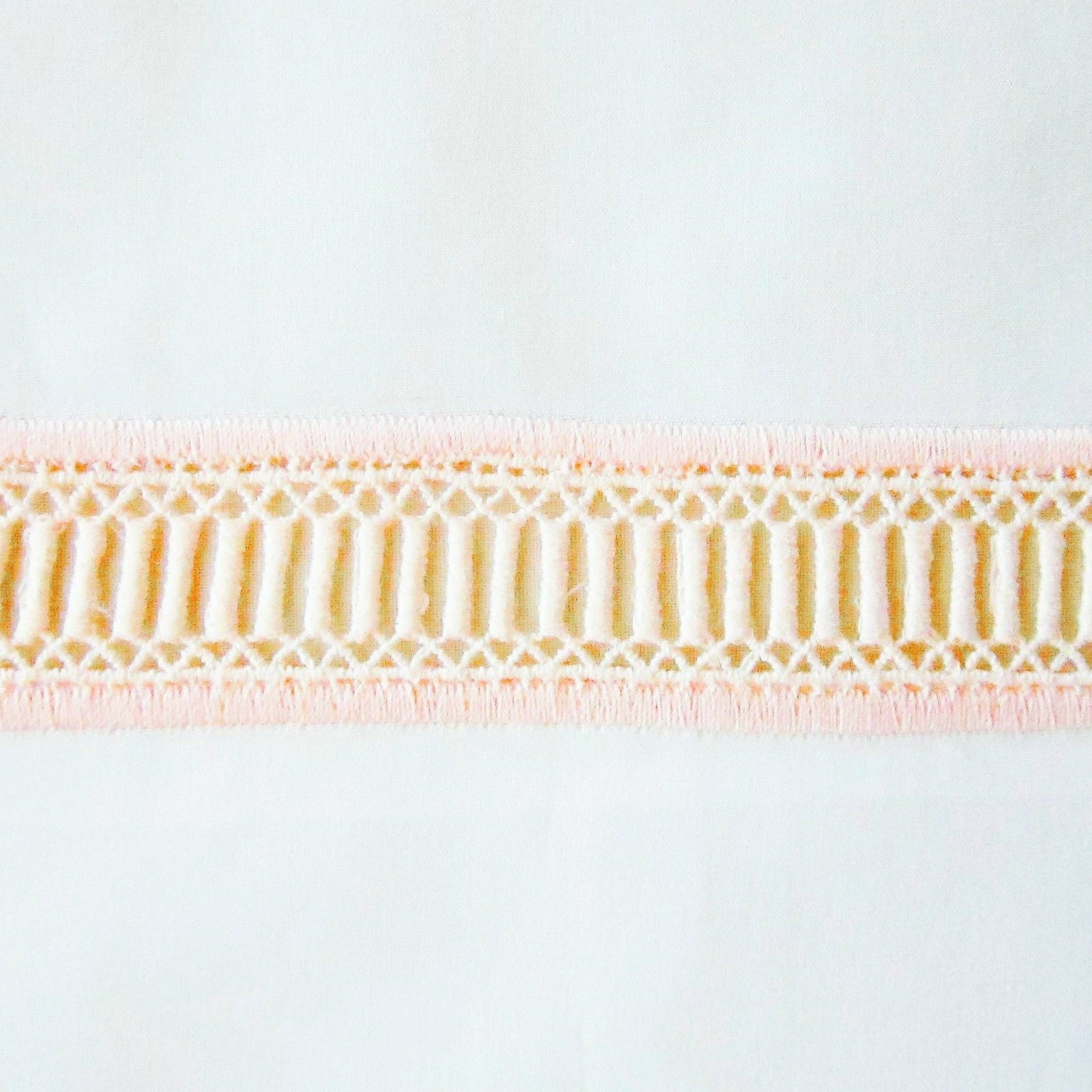 Home Treasures Doric Table Linens Peach Fine Linens