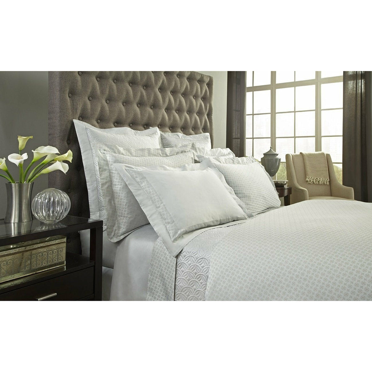 Home Treasures Duomo Quilted Bedding Full Bed Fine Linens