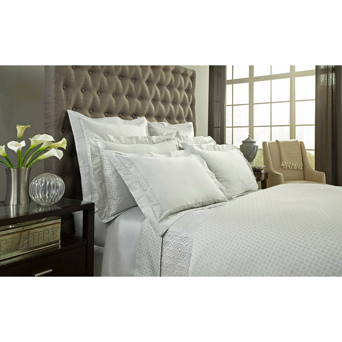 Home Treasures Duomo Quilted Bedding Full Bed Fine Linens