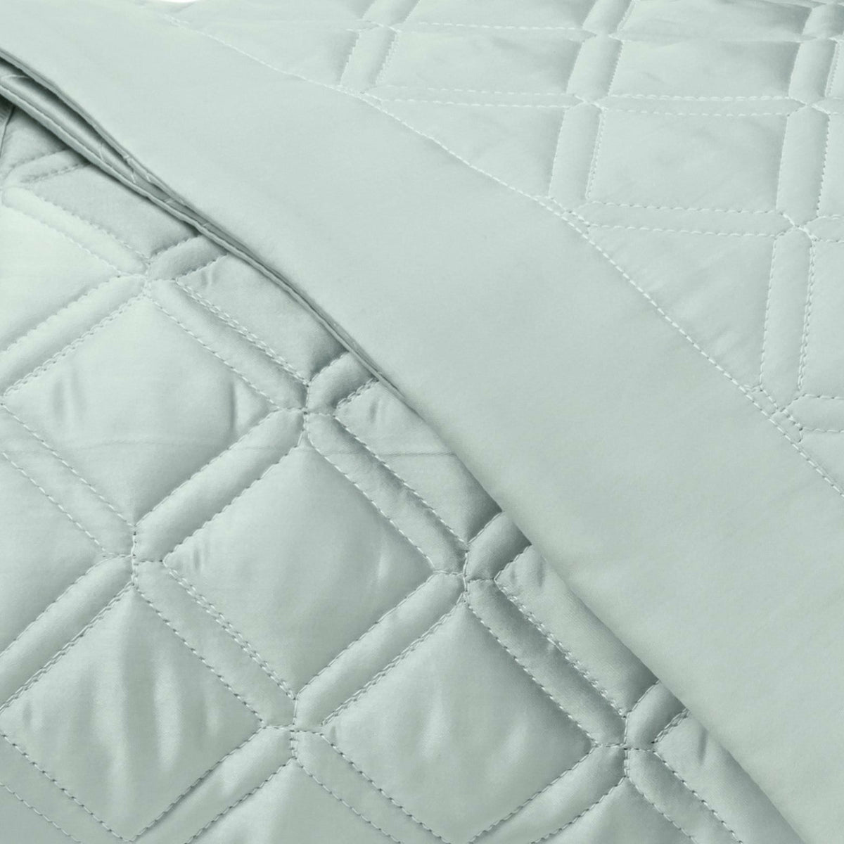 Home Treasures Renaissance Quilted Bedding Swatch Eucalipto Fine Linens