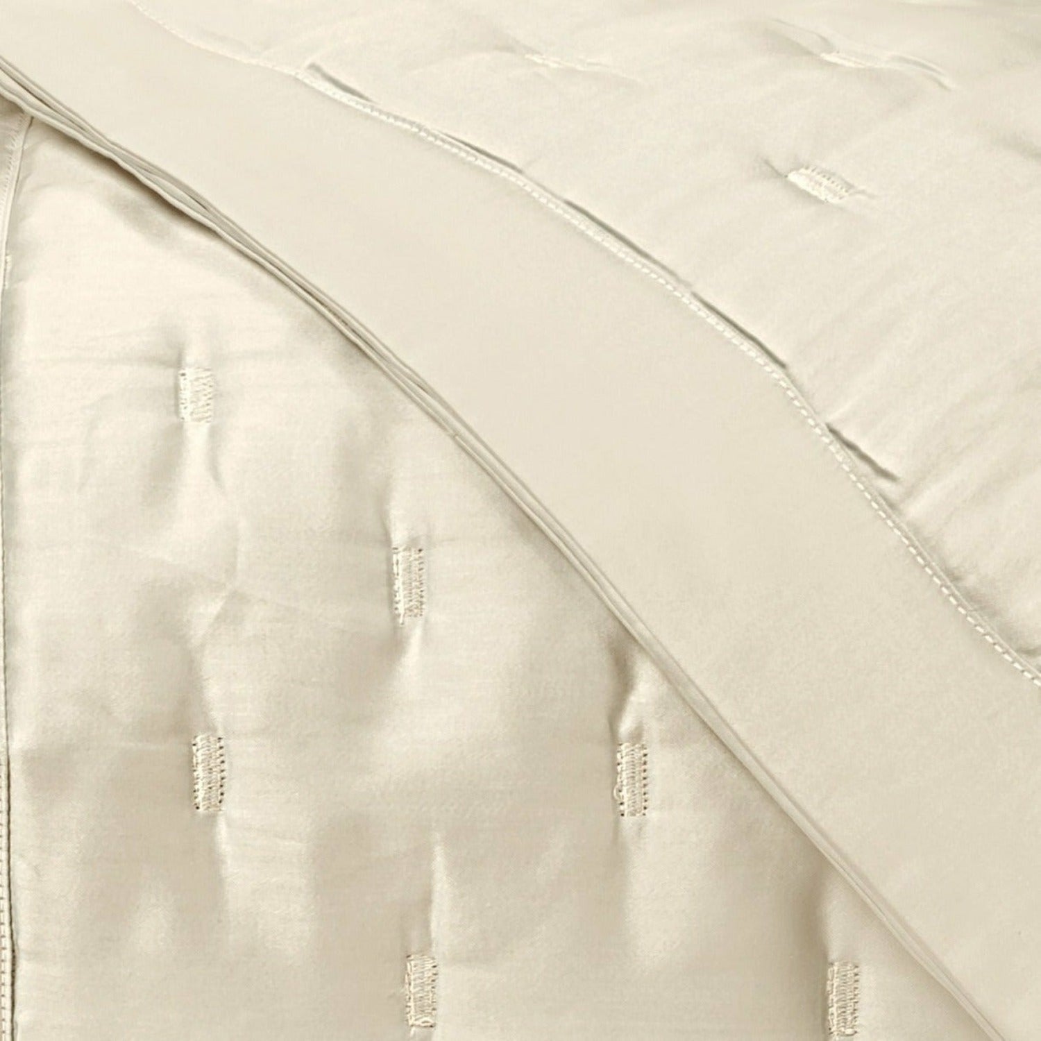 Home Treasures Fil Coupe Quilted Bedding Ivory Fine Linens