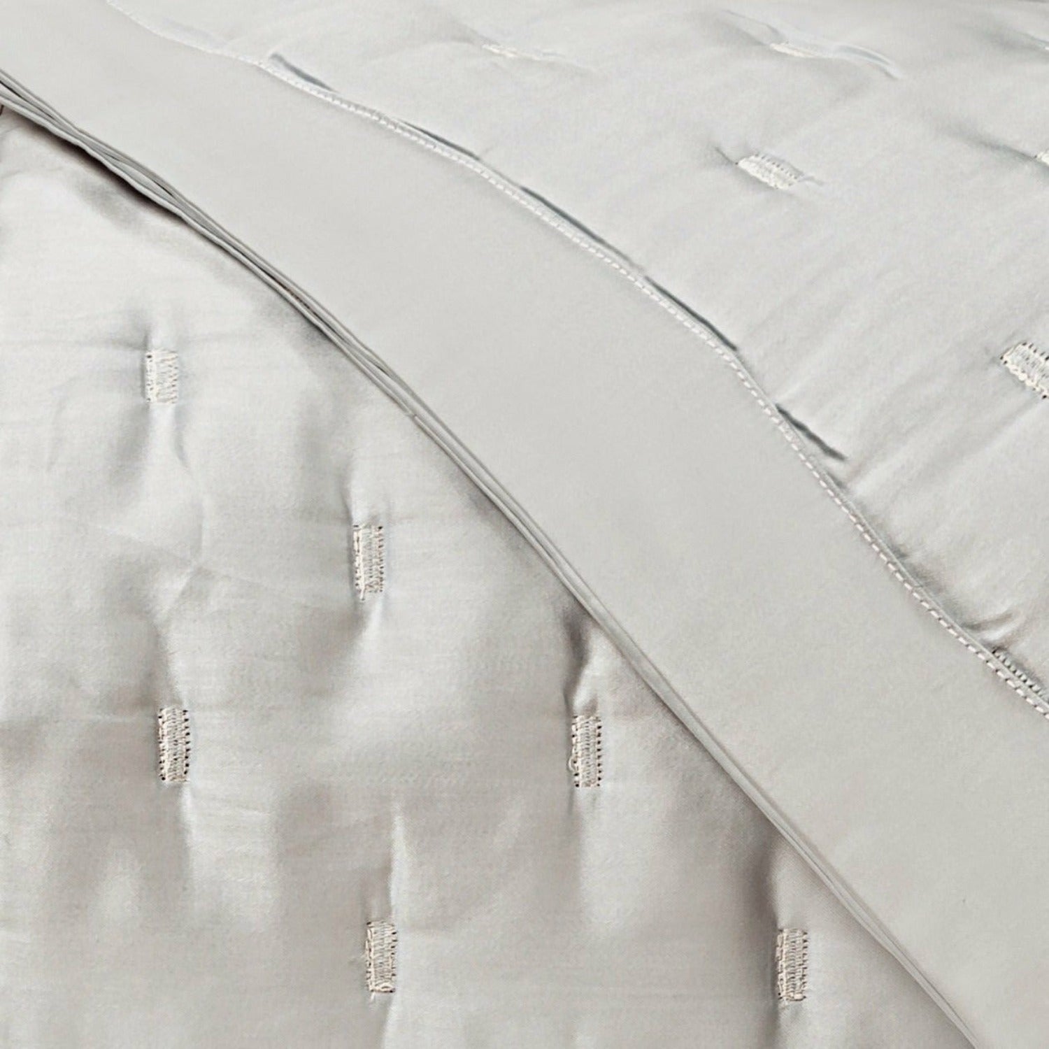 Home Treasures Fil Coupe Quilted Bedding Oyster Fine Linens