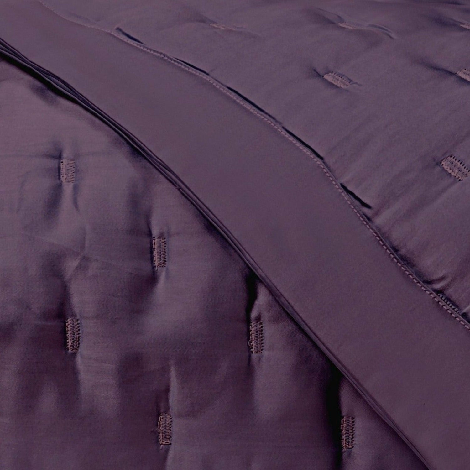 Home Treasures Fil Coupe Quilted Bedding Purple Fine Linens