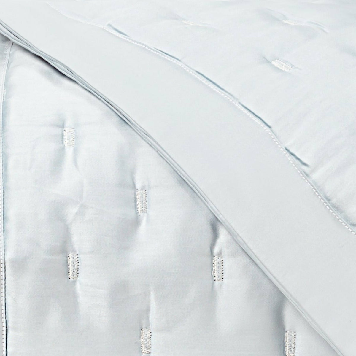 Home Treasures Fil Coupe Quilted Bedding Swatch White Fine Linens
