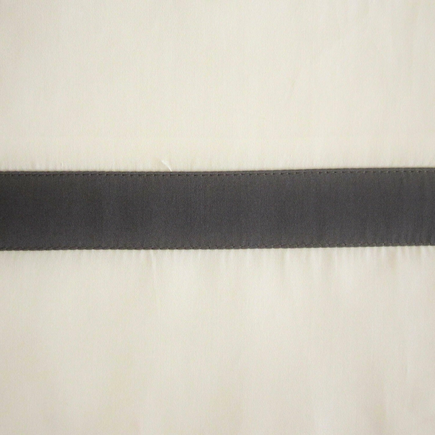 Home Treasures Fino Bedding Ivory Grisaglia Gray Fine Linens