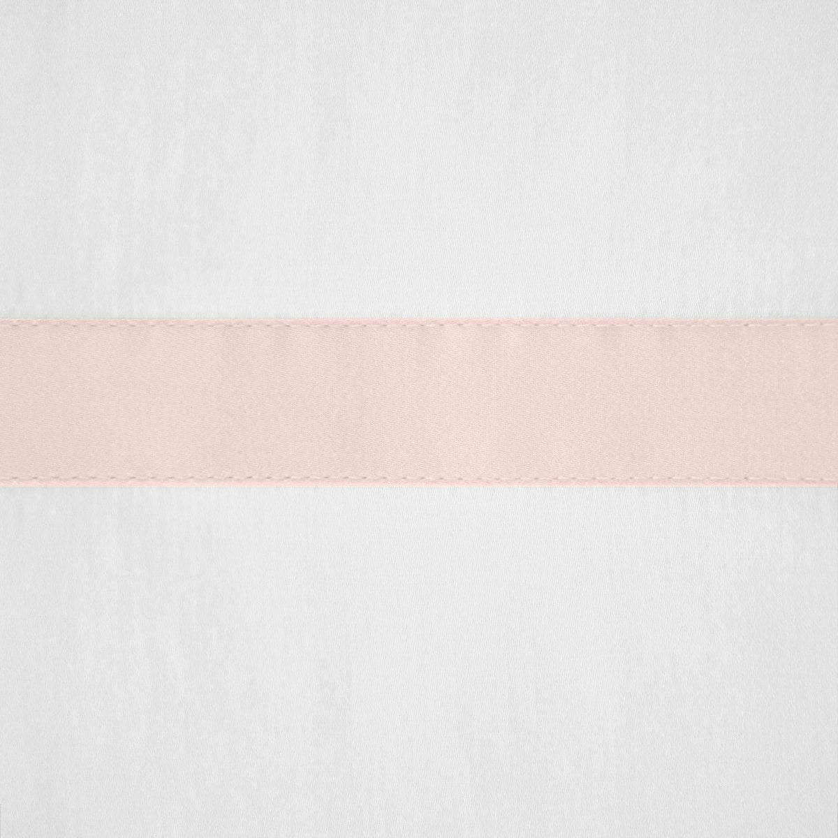 Home Treasures Fino Bedding Swatch White Light Pink Fine Linens