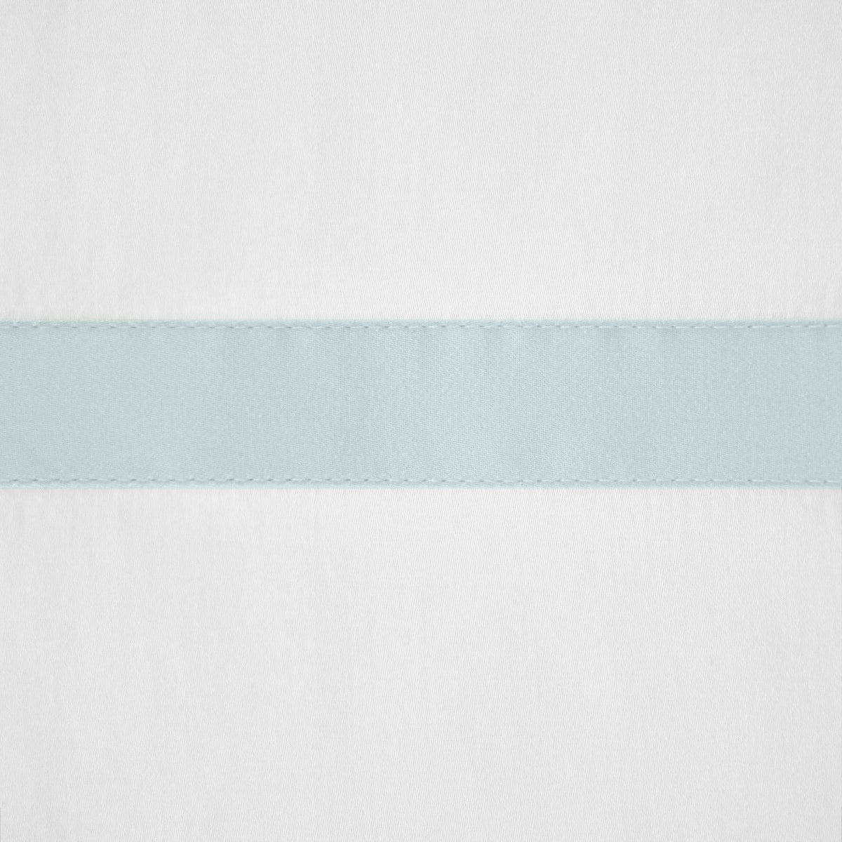 Home Treasures Fino Bedding Swatch White/Sion Blue Fine Linens