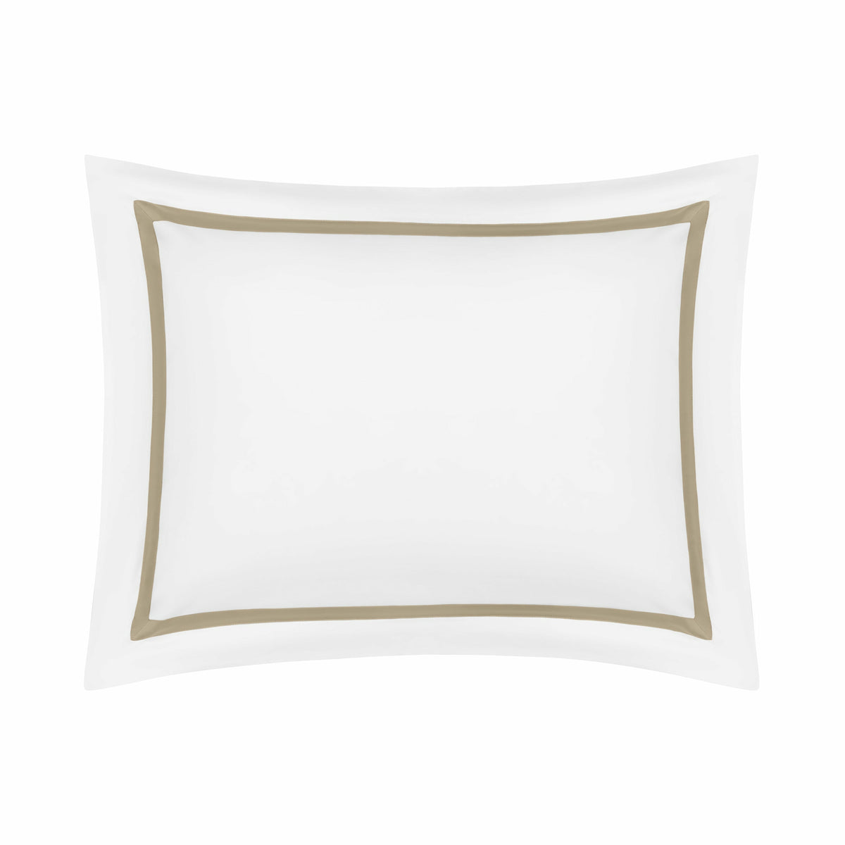 Home Treasures Fino Bedding Sham White/Candlelight Fine Linens