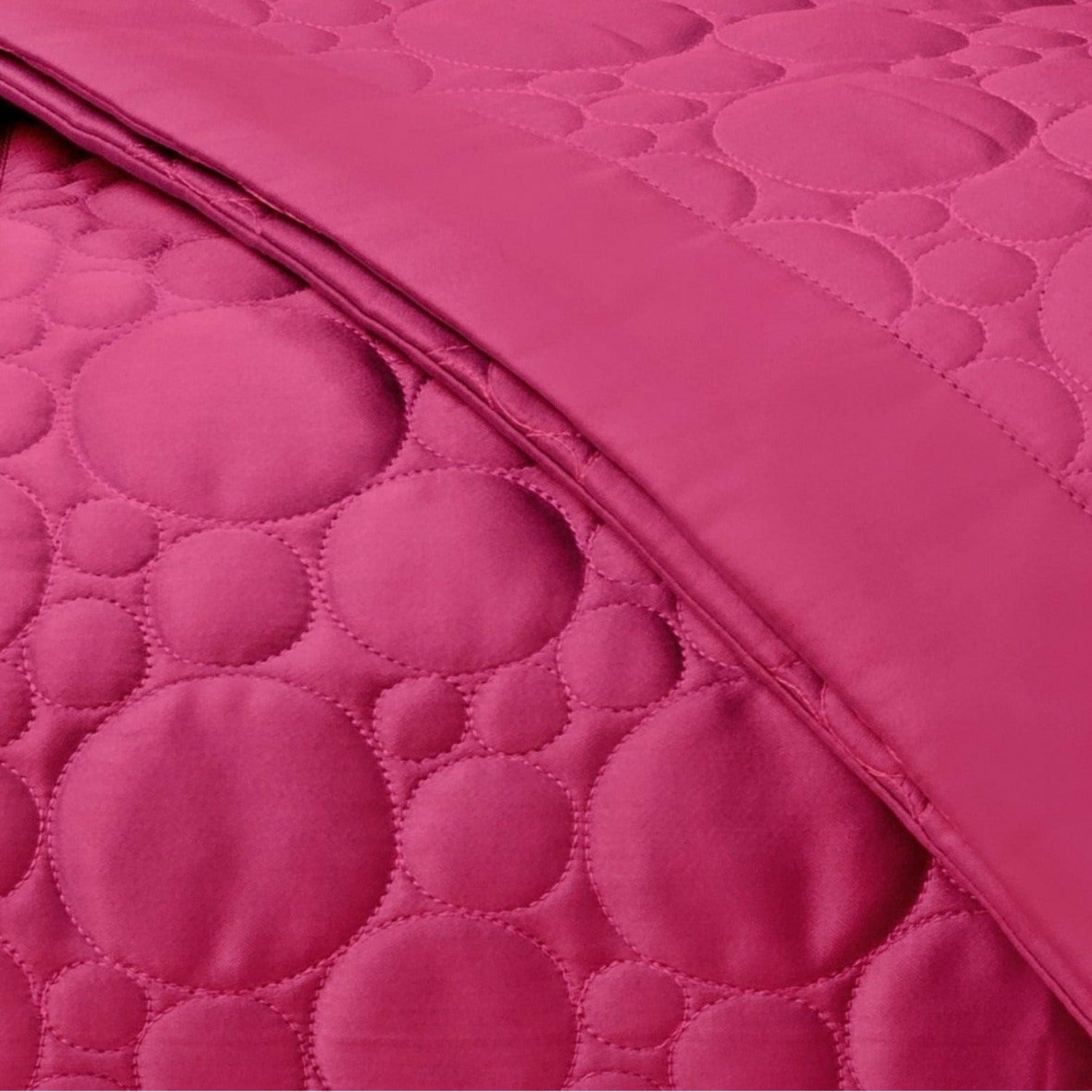 Home Treasures Globe Quilted Bedding Bri Pink Fine Linens
