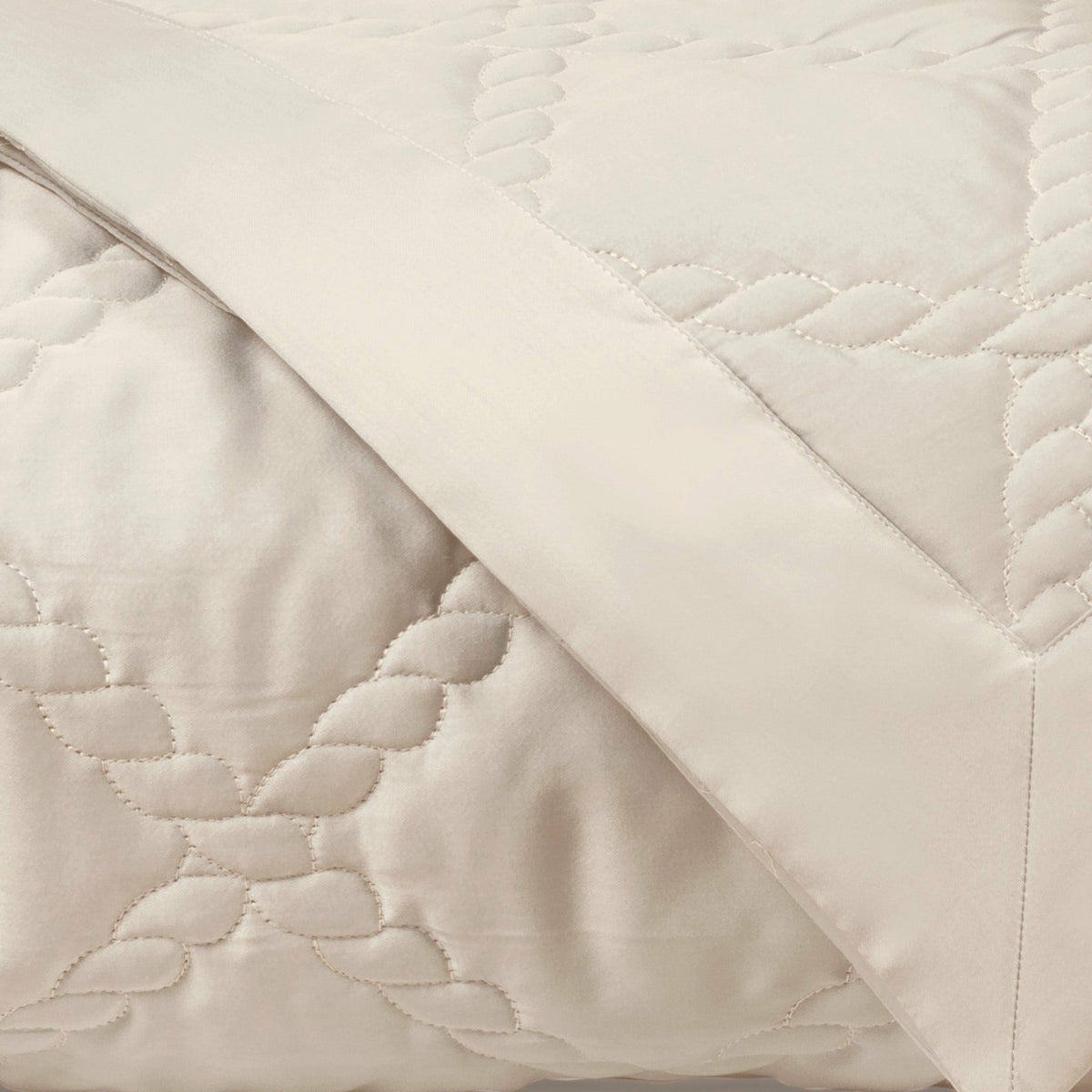 Home Treasures Liberty Quilted Bedding Ecru Fine Linens