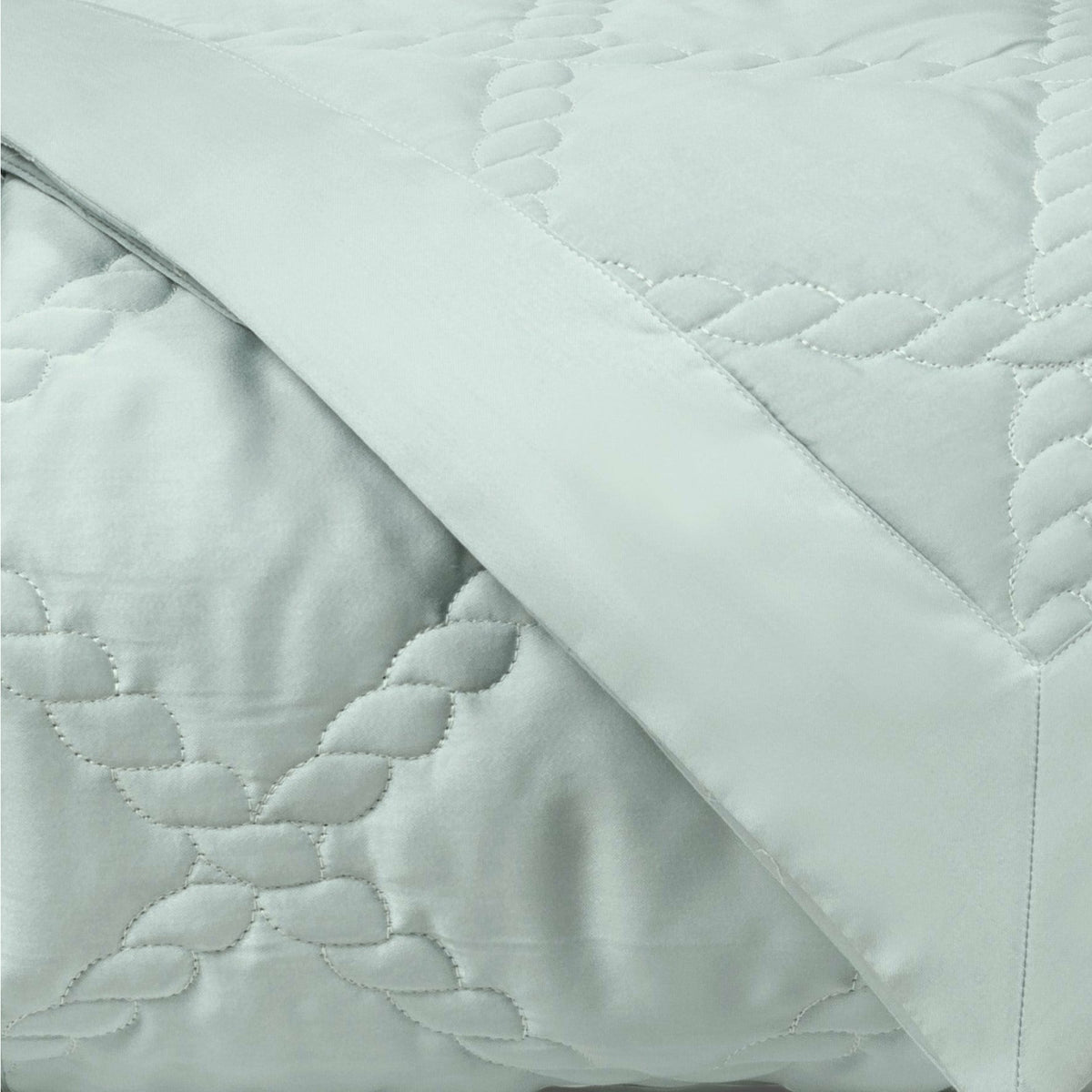 Home Treasures Liberty Quilted Bedding Swatch Eucalipto Fine Linens
