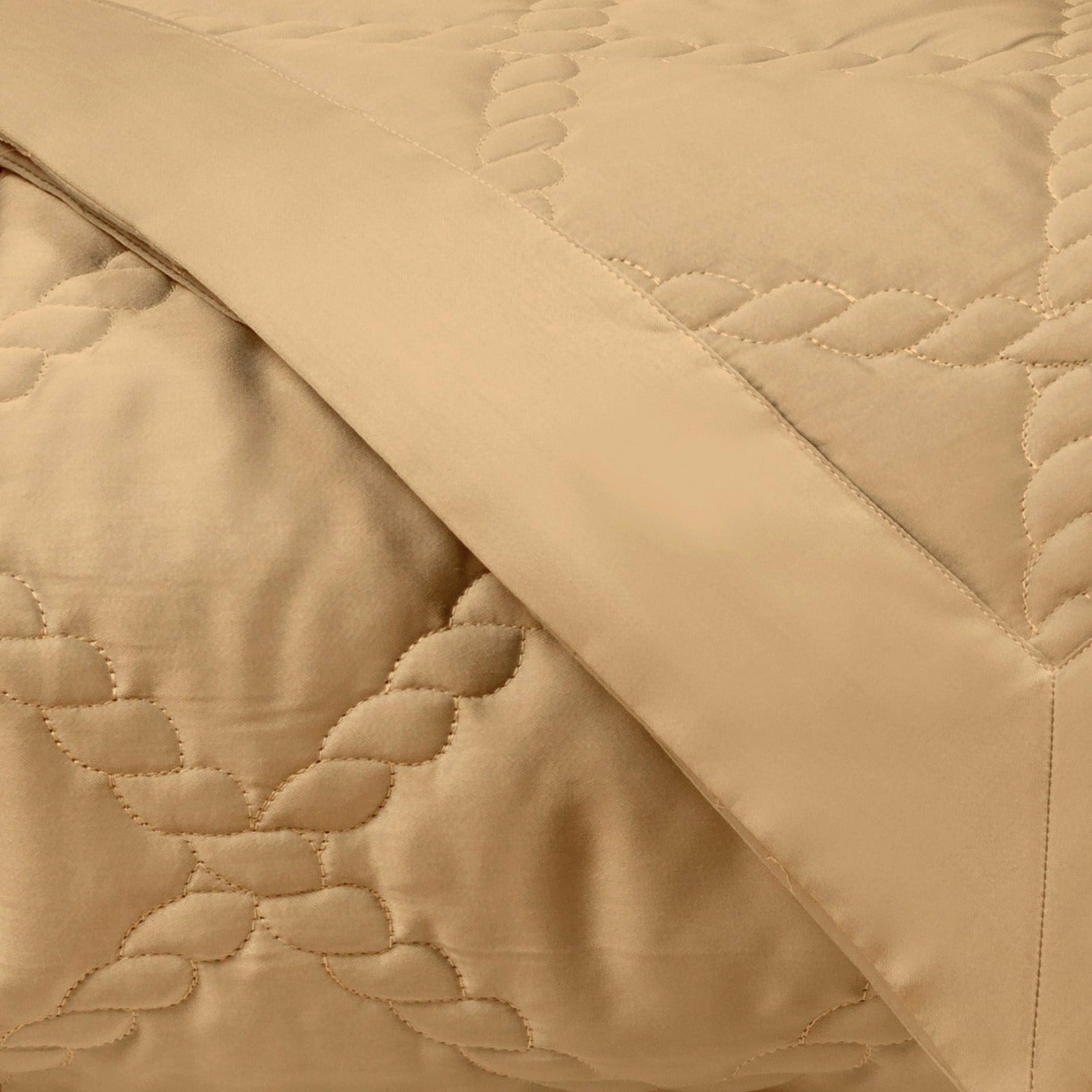 Home Treasures Liberty Quilted Bedding Gold Fine Linens