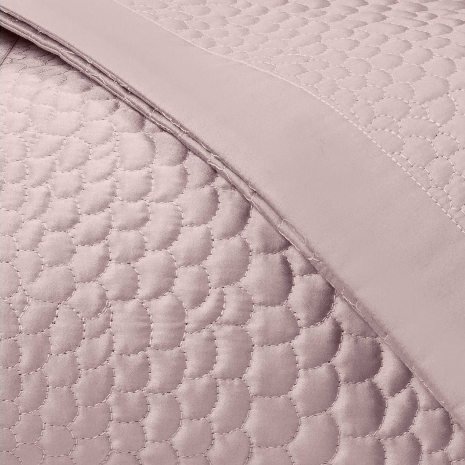 Home Treasures Komodo Quilted Bedding Incenso Lavender Fine Linens