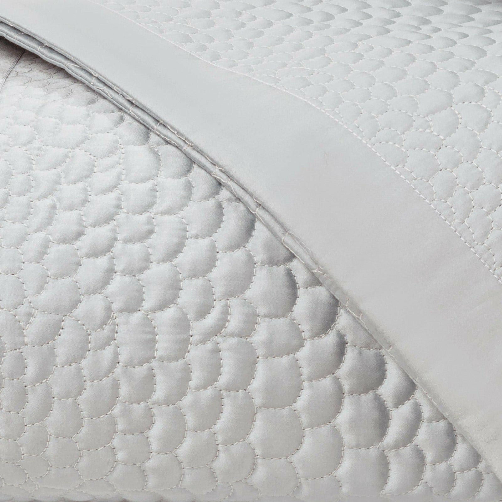 Home Treasures Komodo Quilted Bedding Pebble Fine Linens