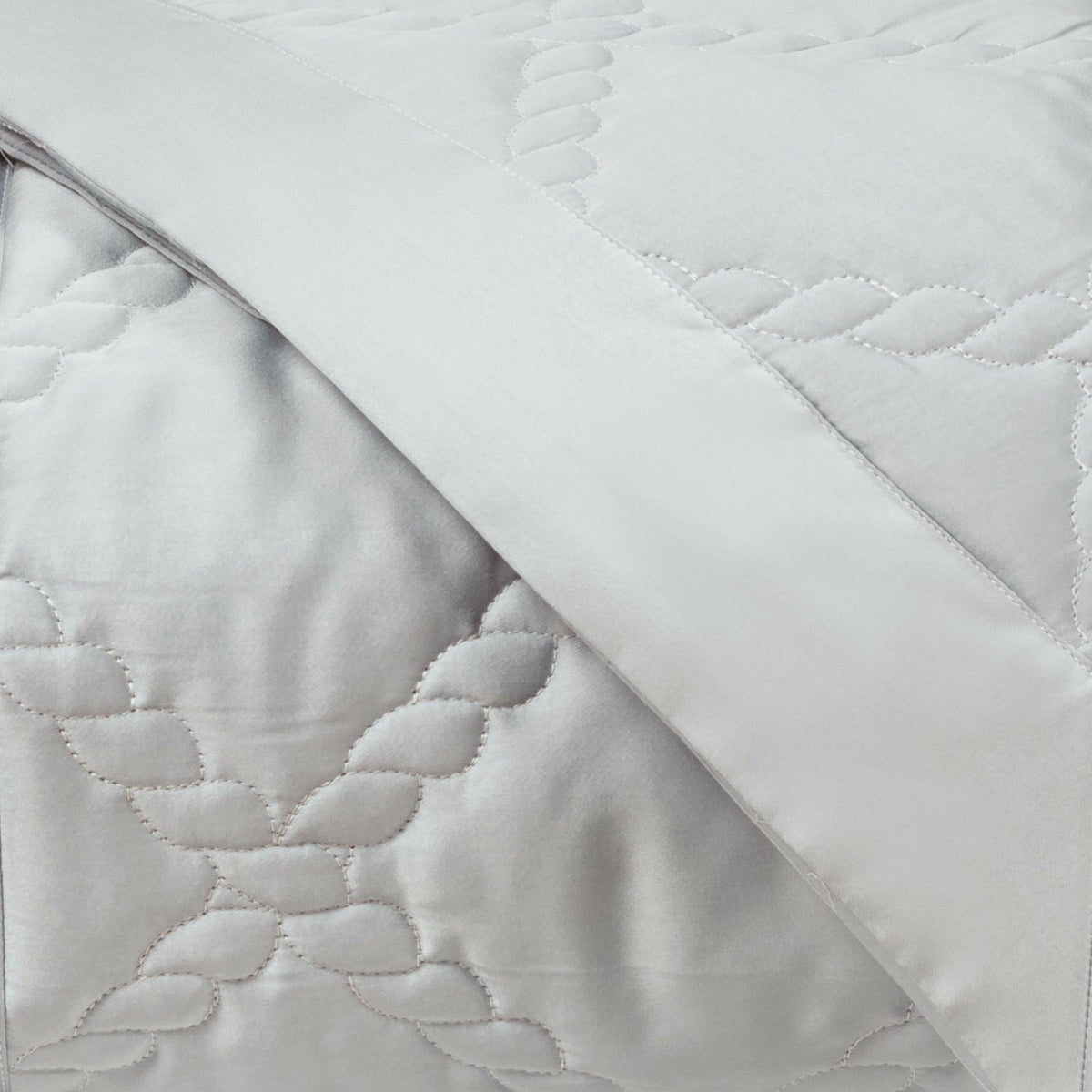 Home Treasures Liberty Quilted Bedding Swatch Pebble Fine Linens