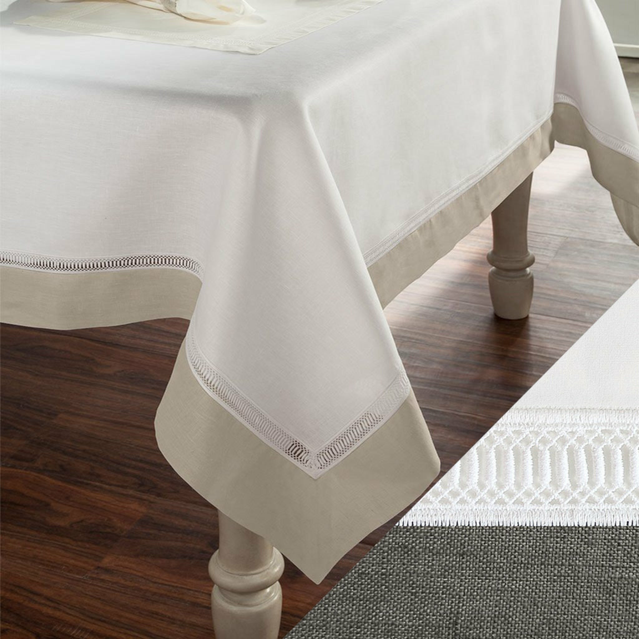 Luxury Linen Tablecloths - Designer Table Linens