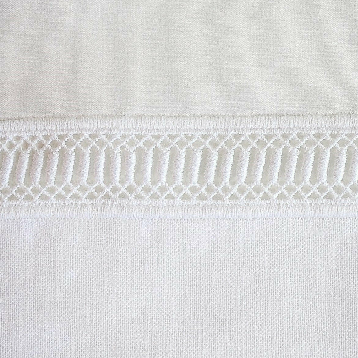 Home Treasures Linea Table Linens White Fine Linens