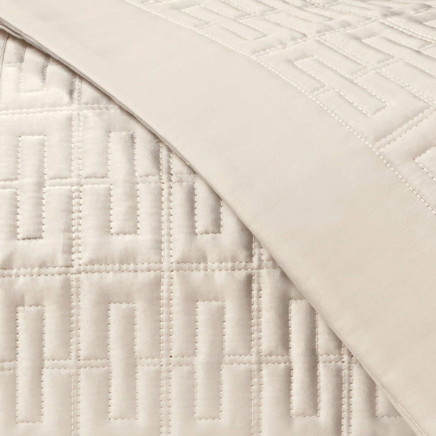 Home Treasures Londres Quilted Bedding Ecru Fine Linens