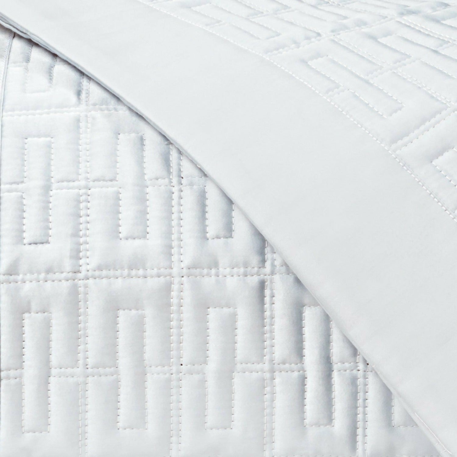 Home Treasures Londres Quilted Bedding White Fine Linens