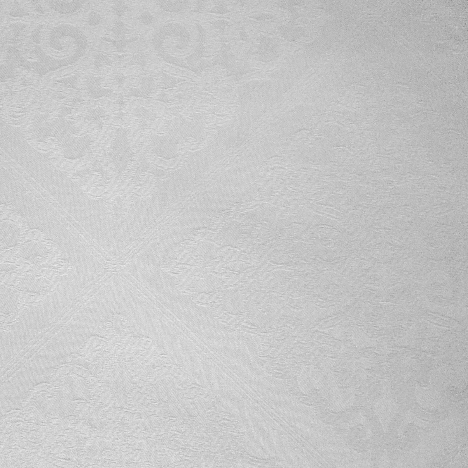 Home Treasures Luciana Scroll Table Fine Linens White