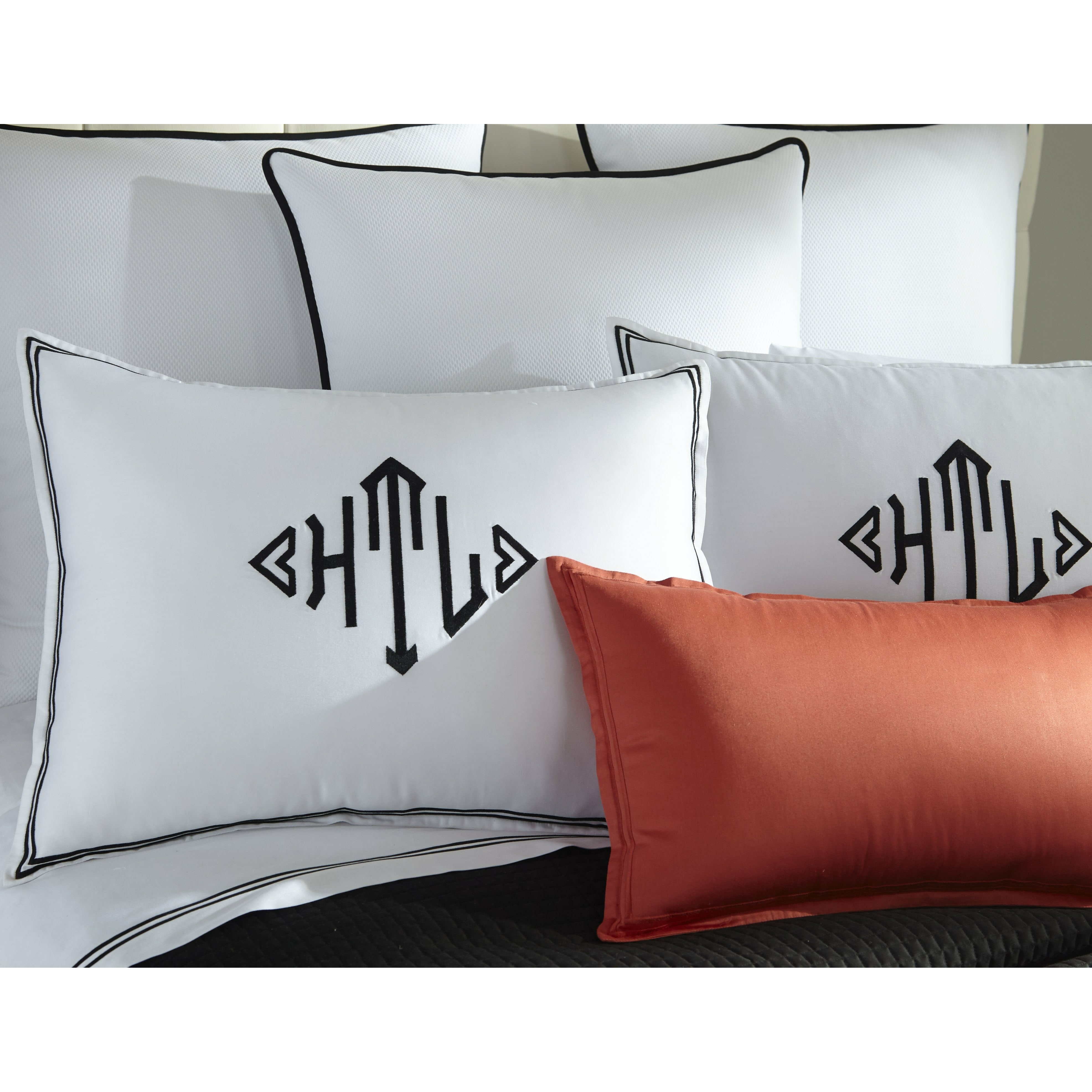 Madison Lumbar Pillow Cover  Bed pillow arrangement, King bed pillows  arrangement, Bed pillows