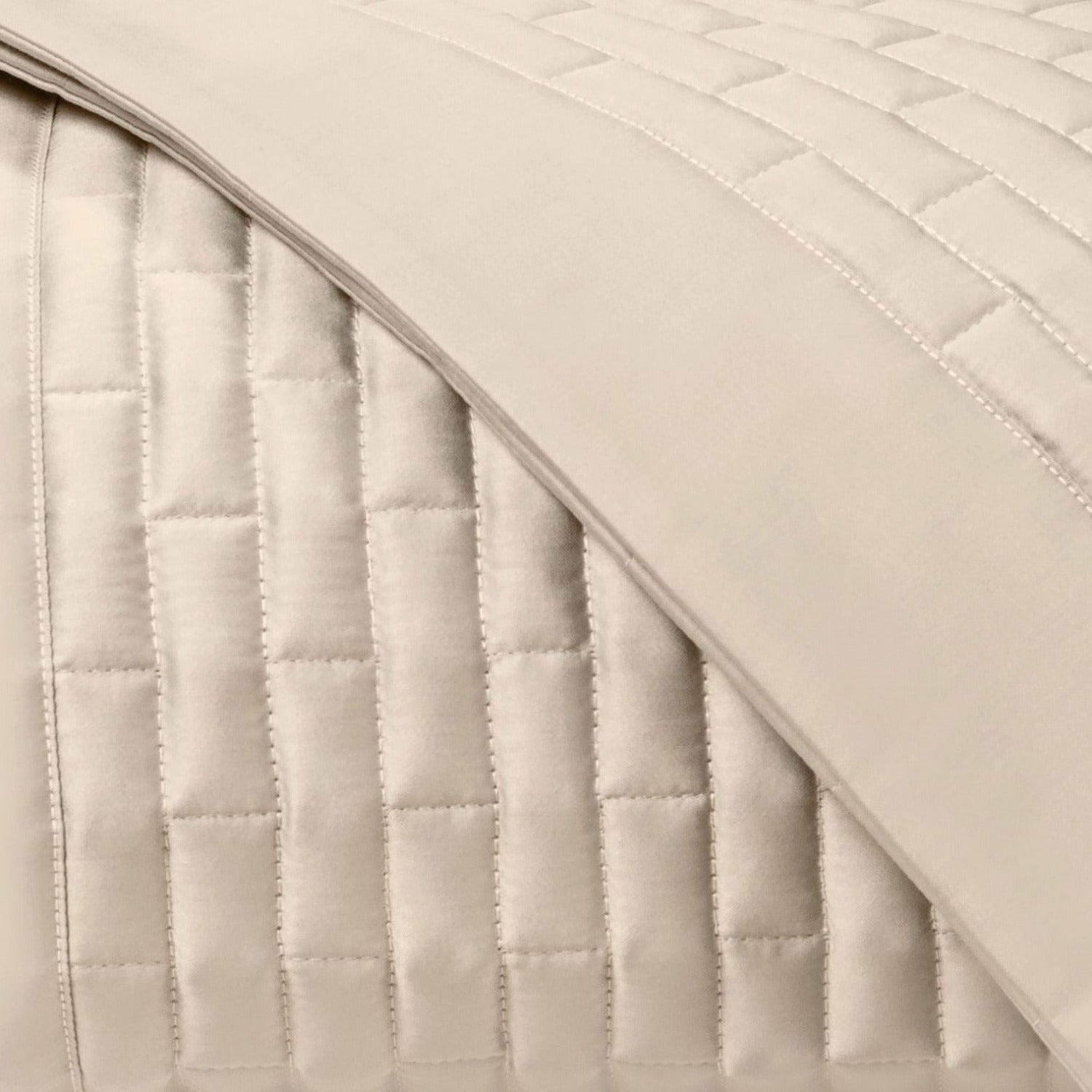 Home Treasures Mason Quilted Bedding Caramel Fine Linens