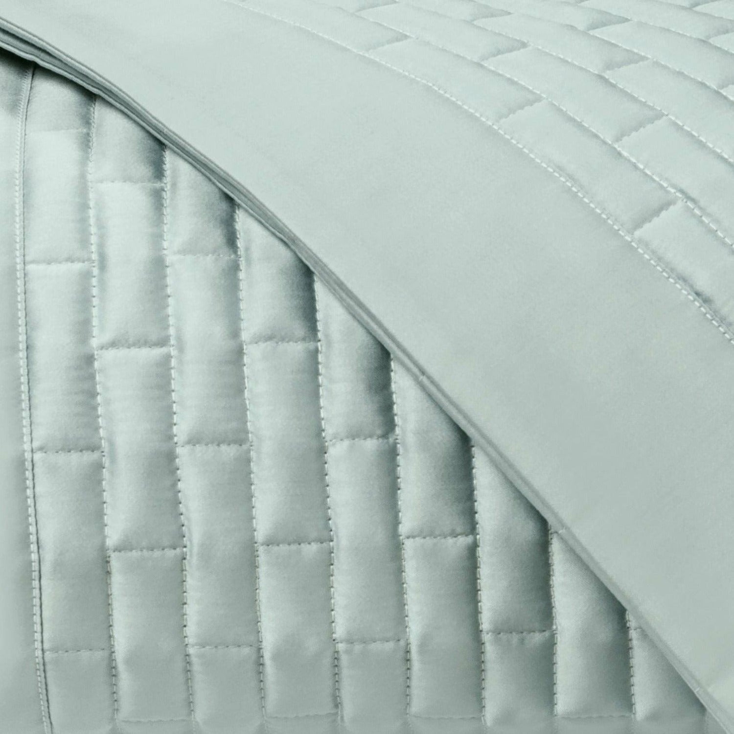 Home Treasures Mason Quilted Bedding Eucalipto Fine Linens