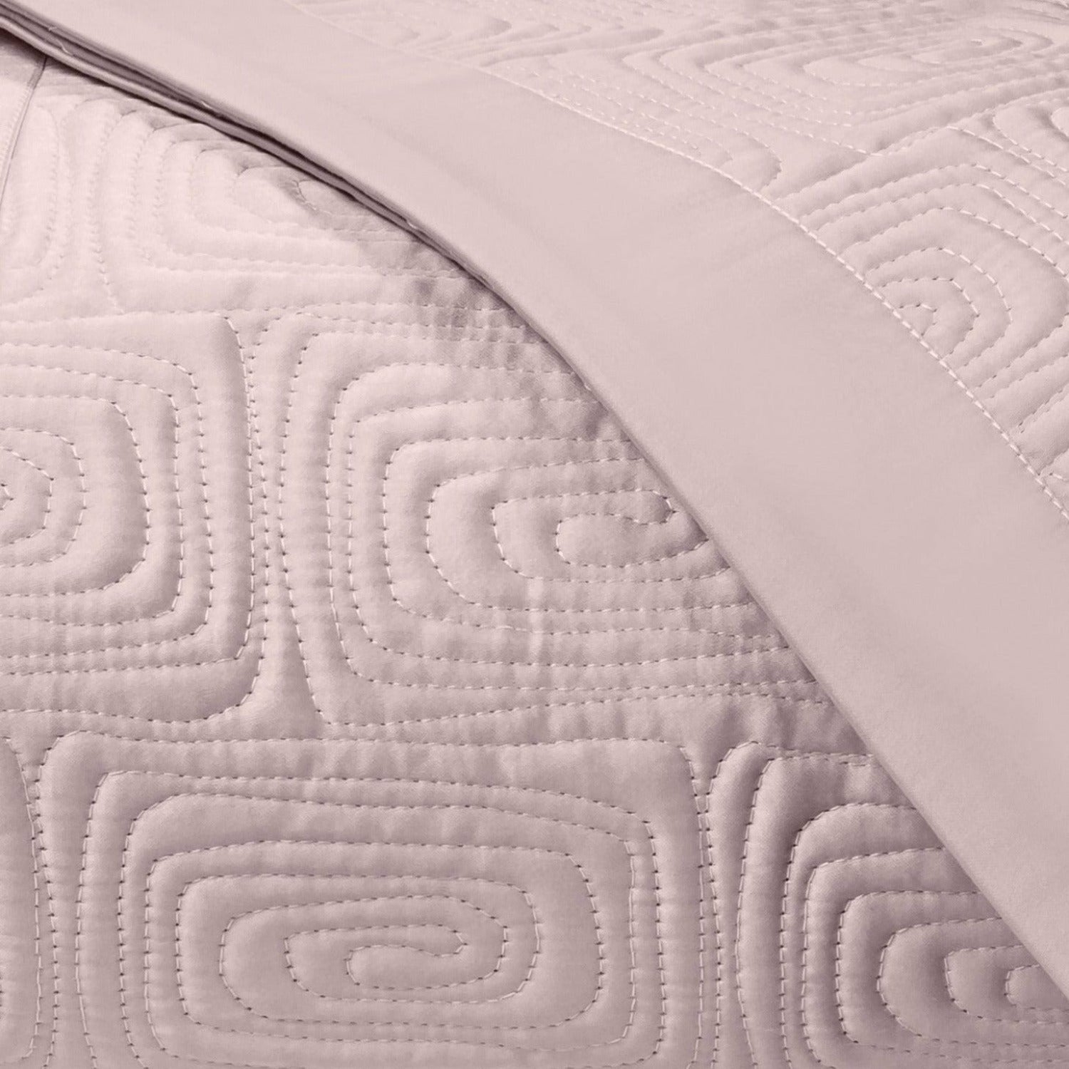 Home Treasures Maze Quilted Bedding Incenso Lavender Fine Linens