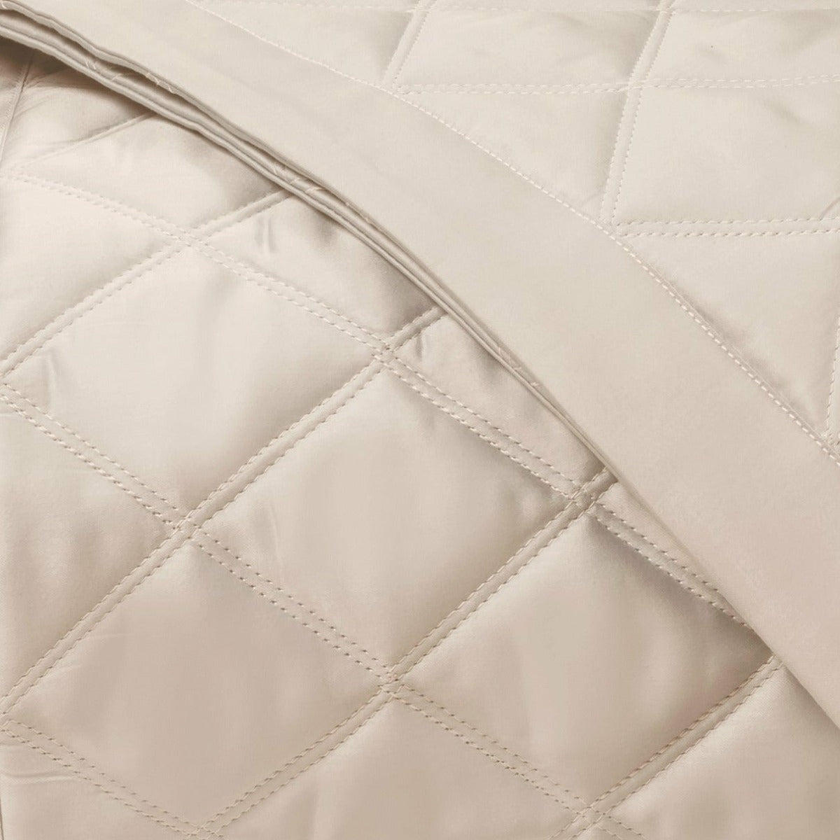 Home Treasures Mesa Quilted Bedding Ecru Fine Linens