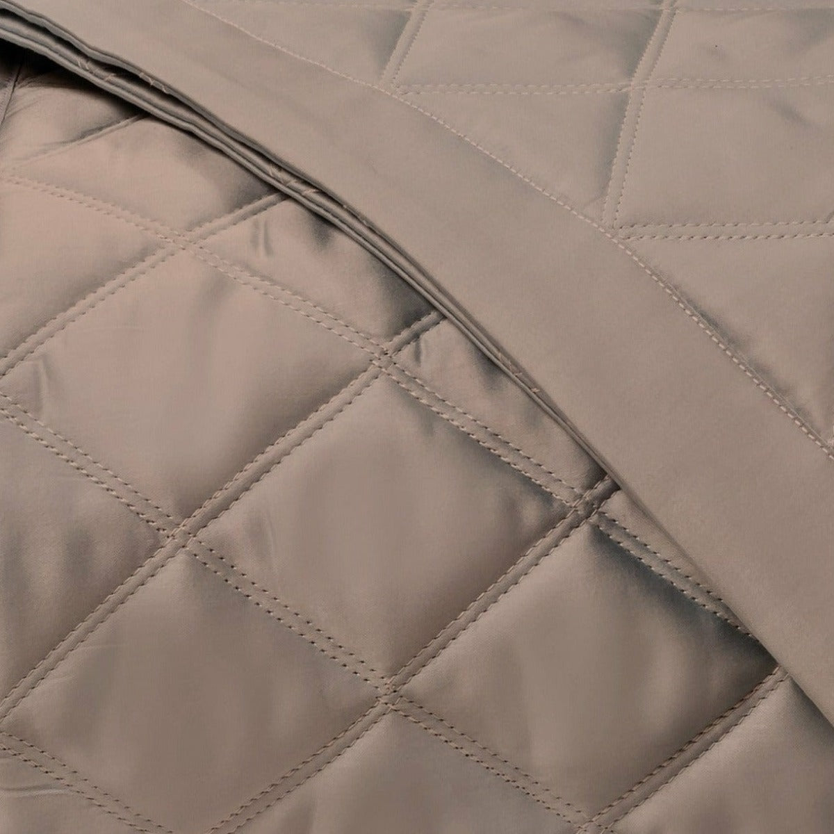 Home Treasures Mesa Quilted Bedding Mist Gray Fine Linens