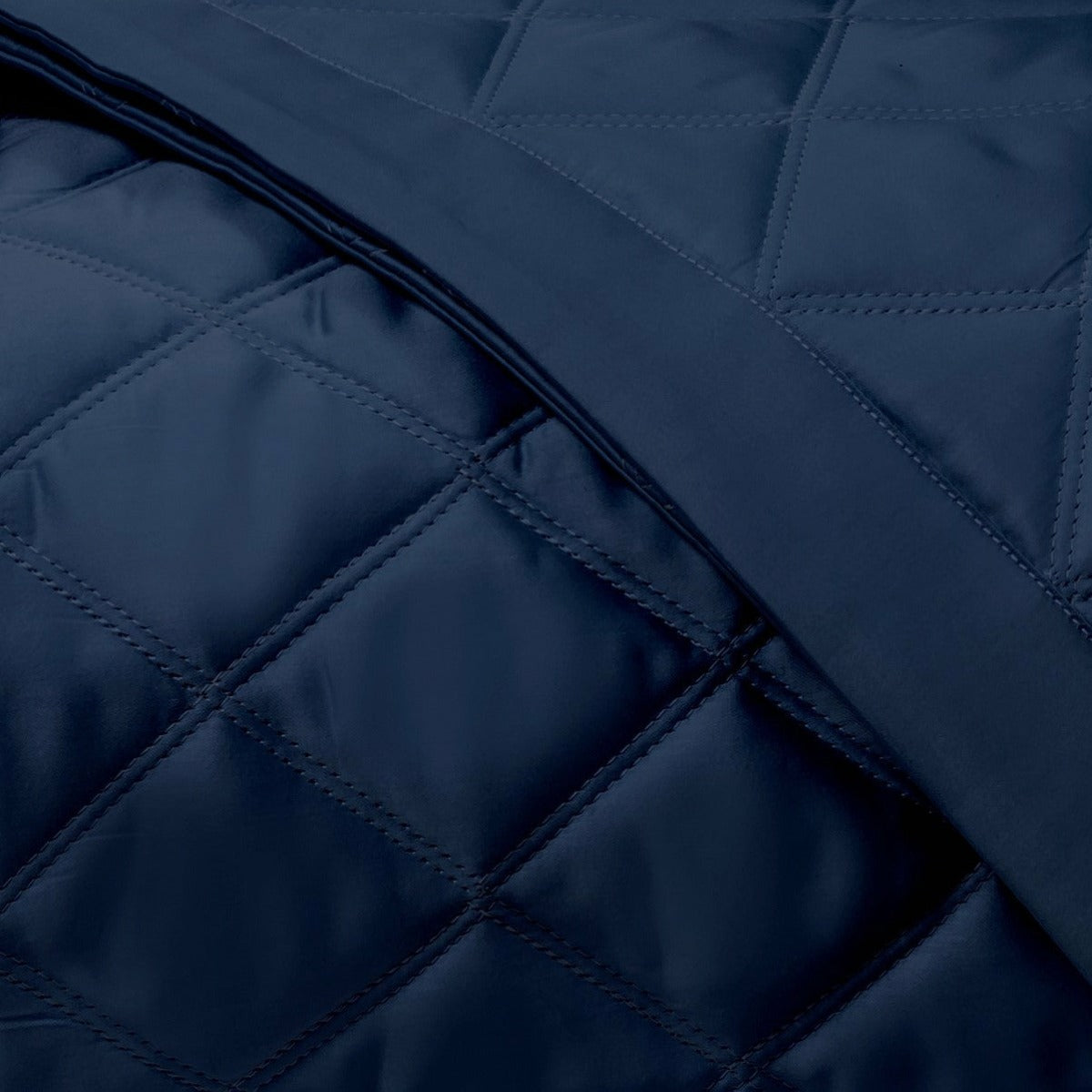 Home Treasures Mesa Quilted Bedding Navy Blue Fine Linens