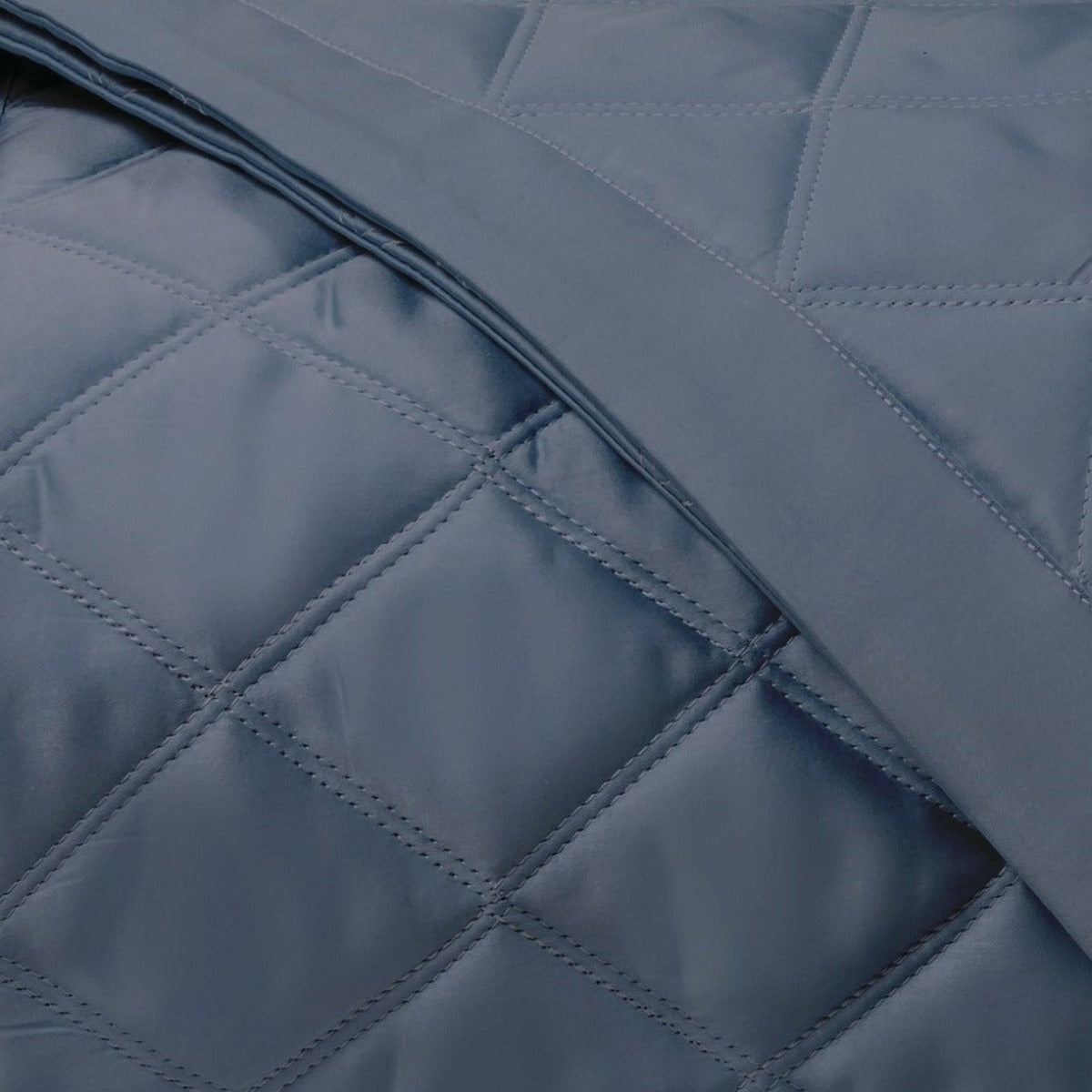 Home Treasures Mesa Quilted Bedding Stone Blue Fine Linens