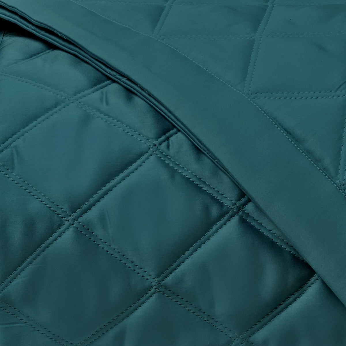 Home Treasures Mesa Quilted Bedding Swatch Teal Fine Linens