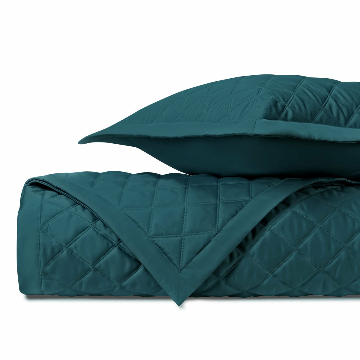 Home Treasures Mesa Quilted Bedding Teal Fine Linens
