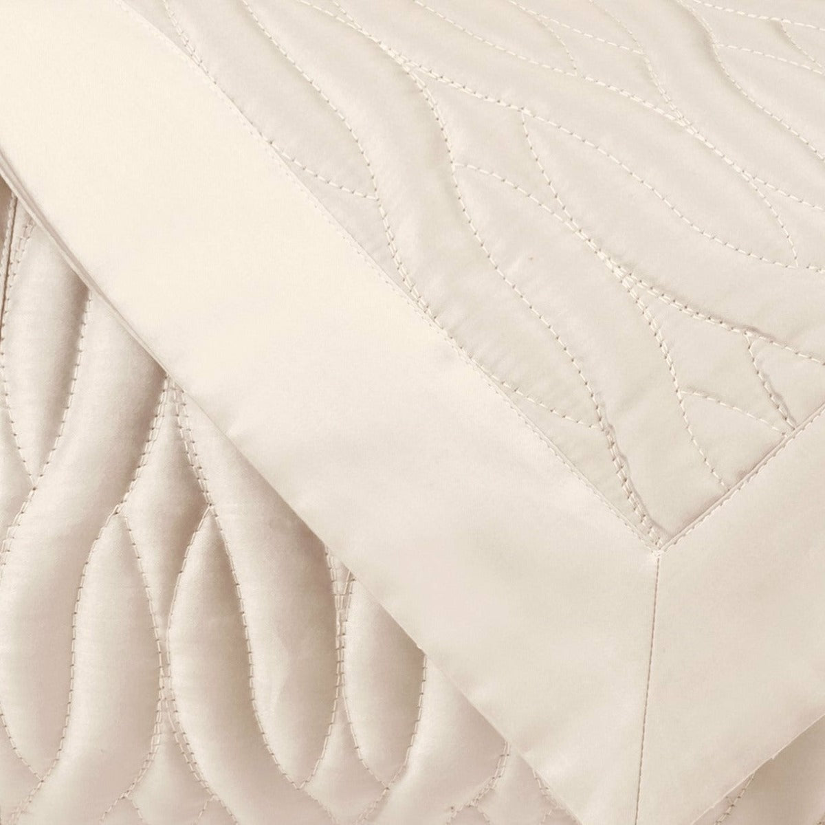 Home Treasures Napa Quilted Bedding Ecru Fine Linens