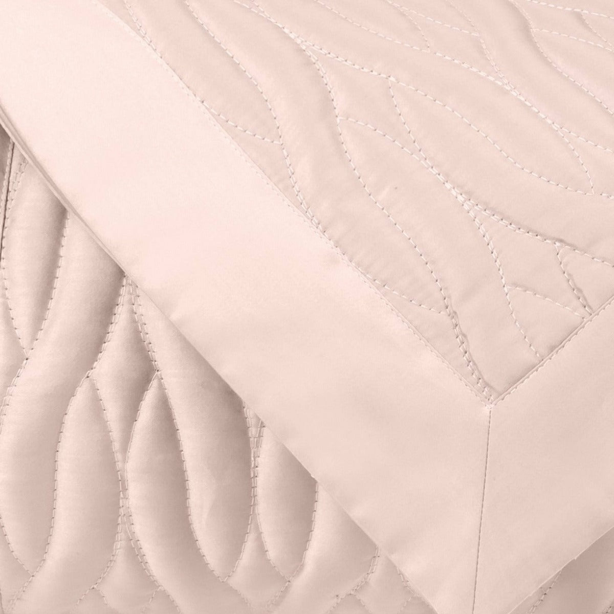 Home Treasures Napa Quilted Bedding Light Pink Fine Linens