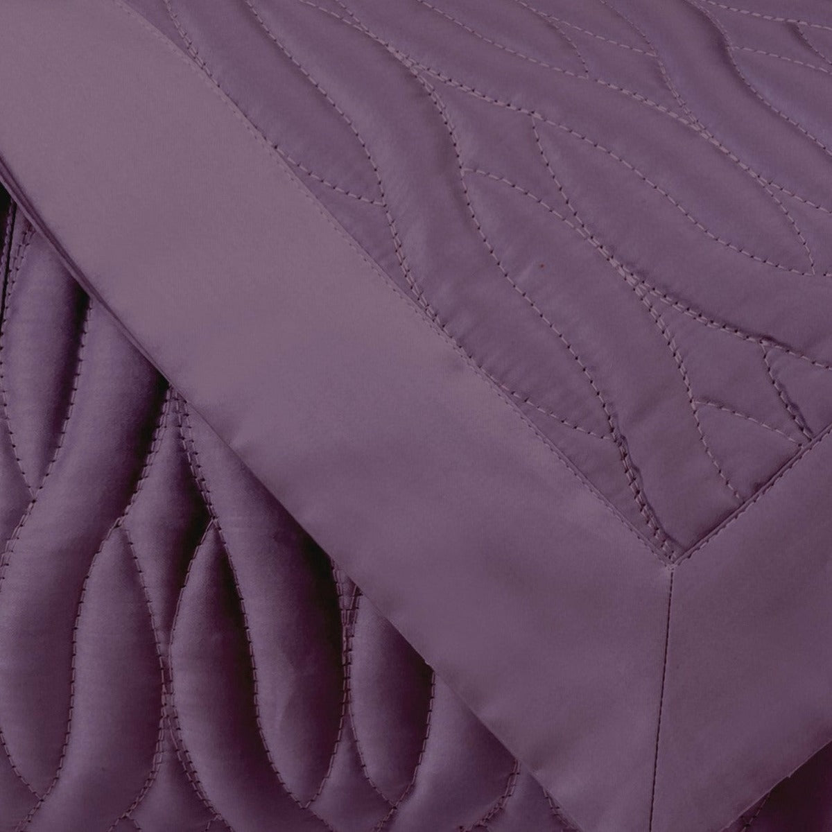 Home Treasures Napa Quilted Bedding Purple Fine Linens