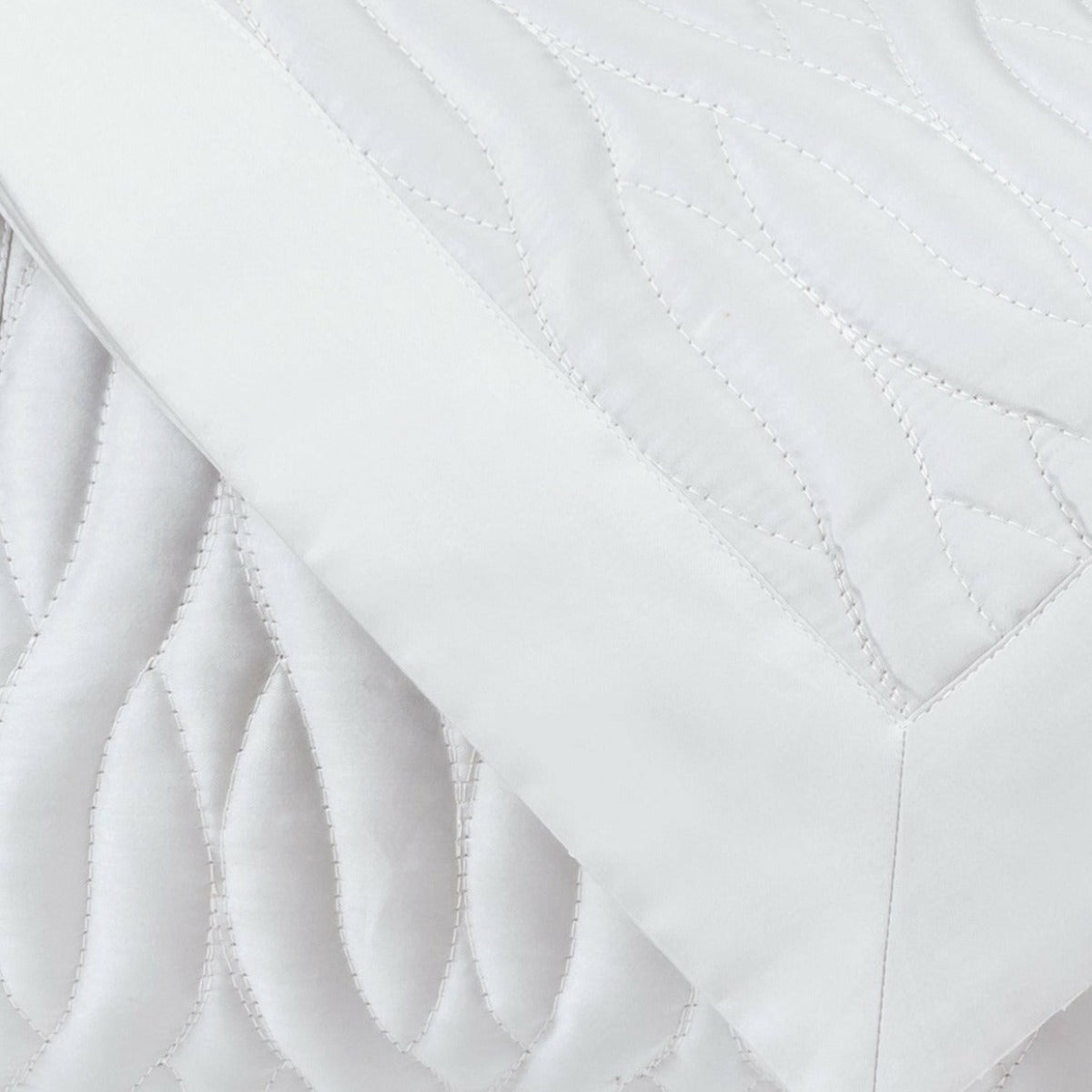 Home Treasures Napa Quilted Bedding White Fine Linens