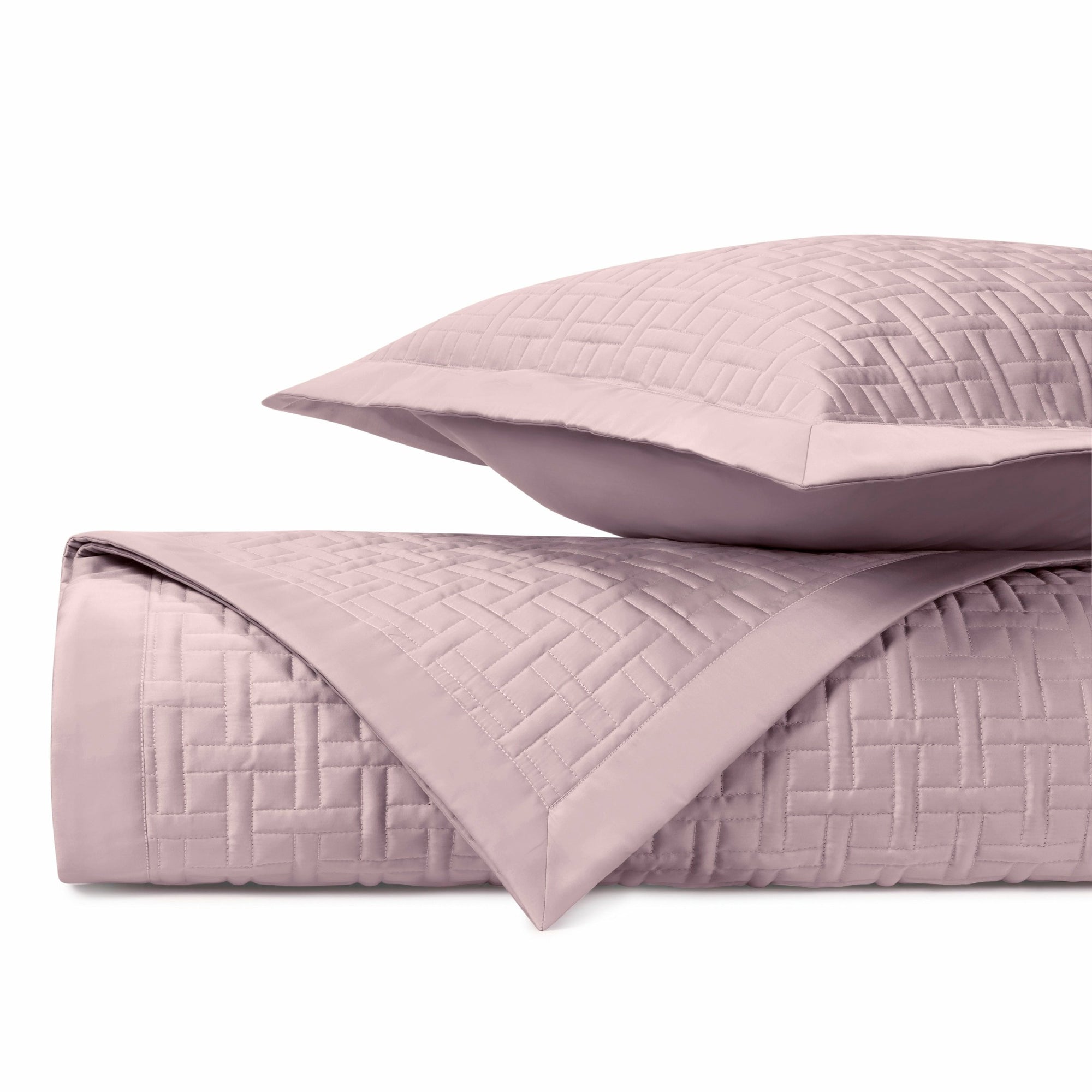Home Treasures Parquet Quilted Bedding Incenso Lavender Fine Linens
