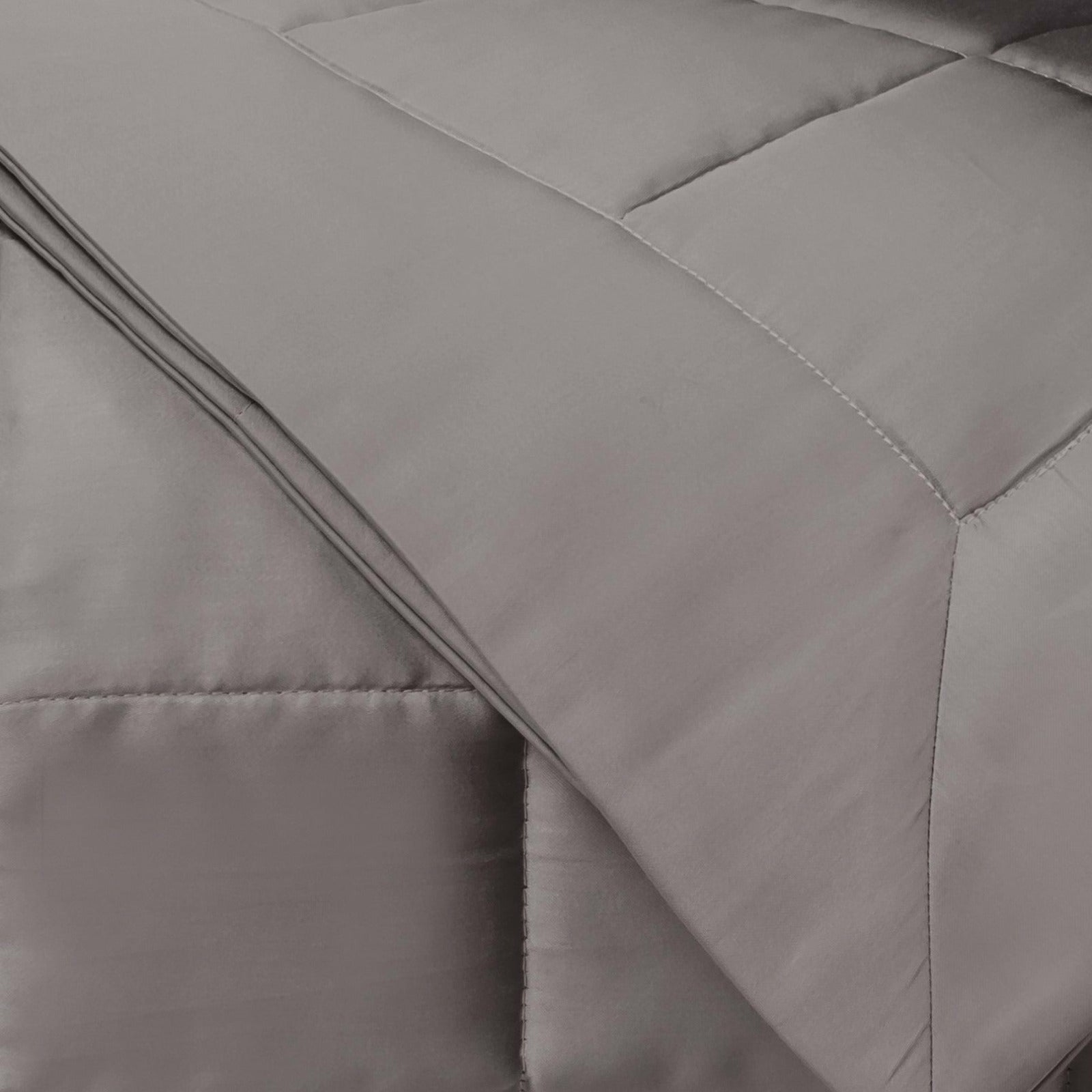 Home Treasures Plateau Quilted Bedding Chrome Fine Linens