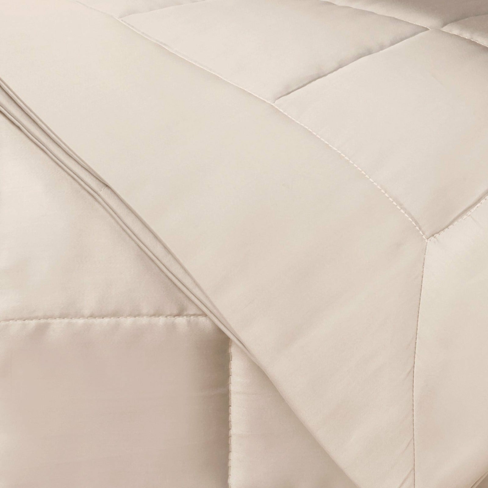 Home Treasures Plateau Quilted Bedding Ecru Fine Linens