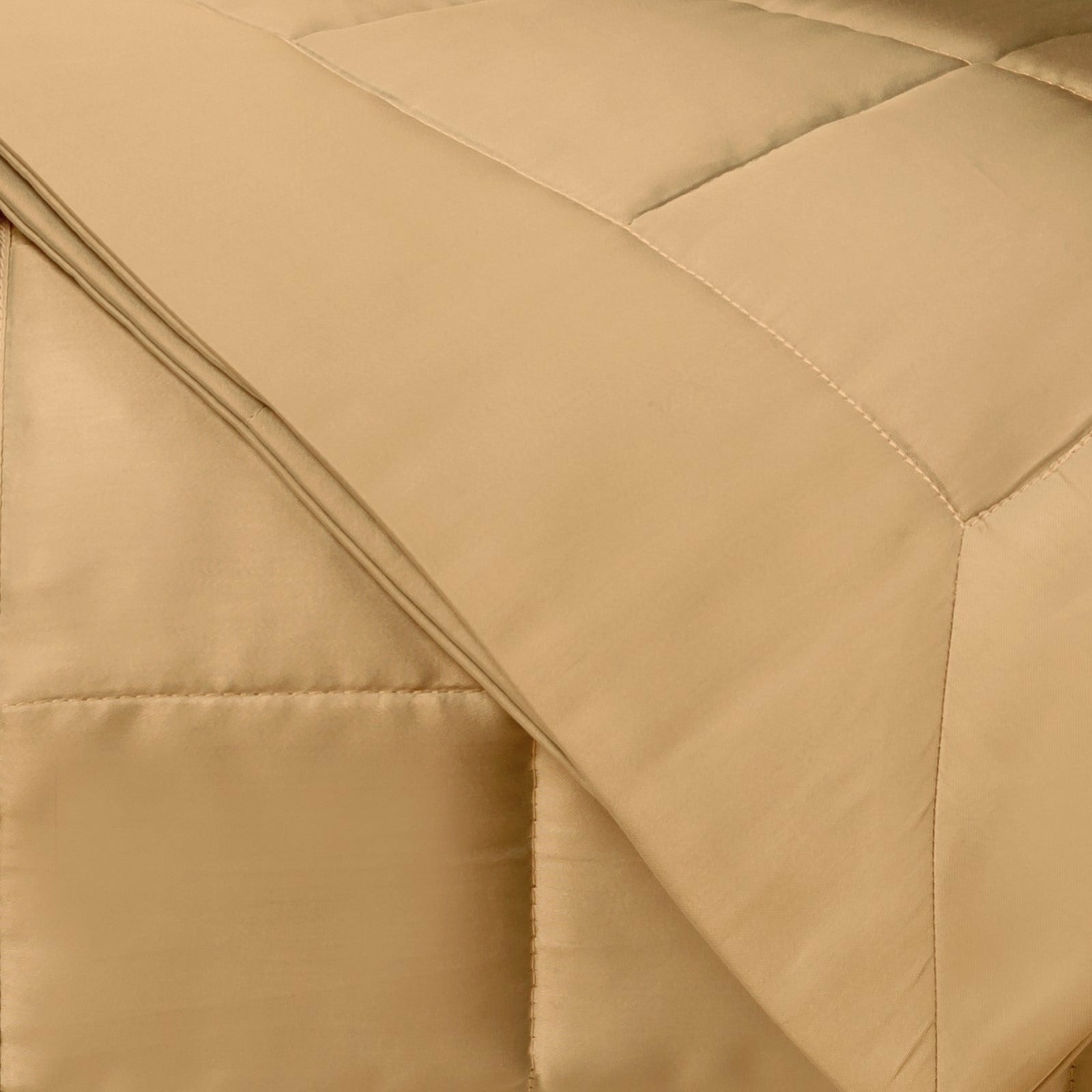 Home Treasures Plateau Quilted Bedding Gold Fine Linens