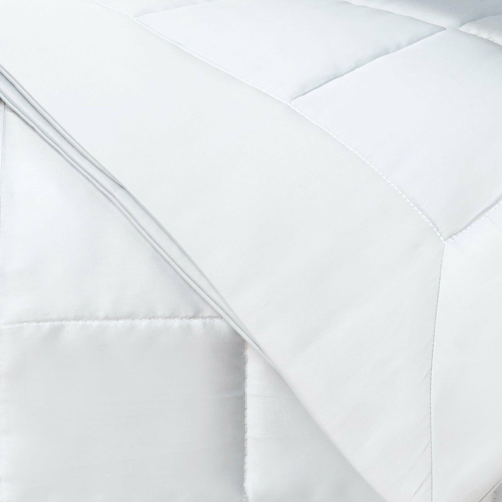 Home Treasures Plateau Quilted Bedding White Fine Linens